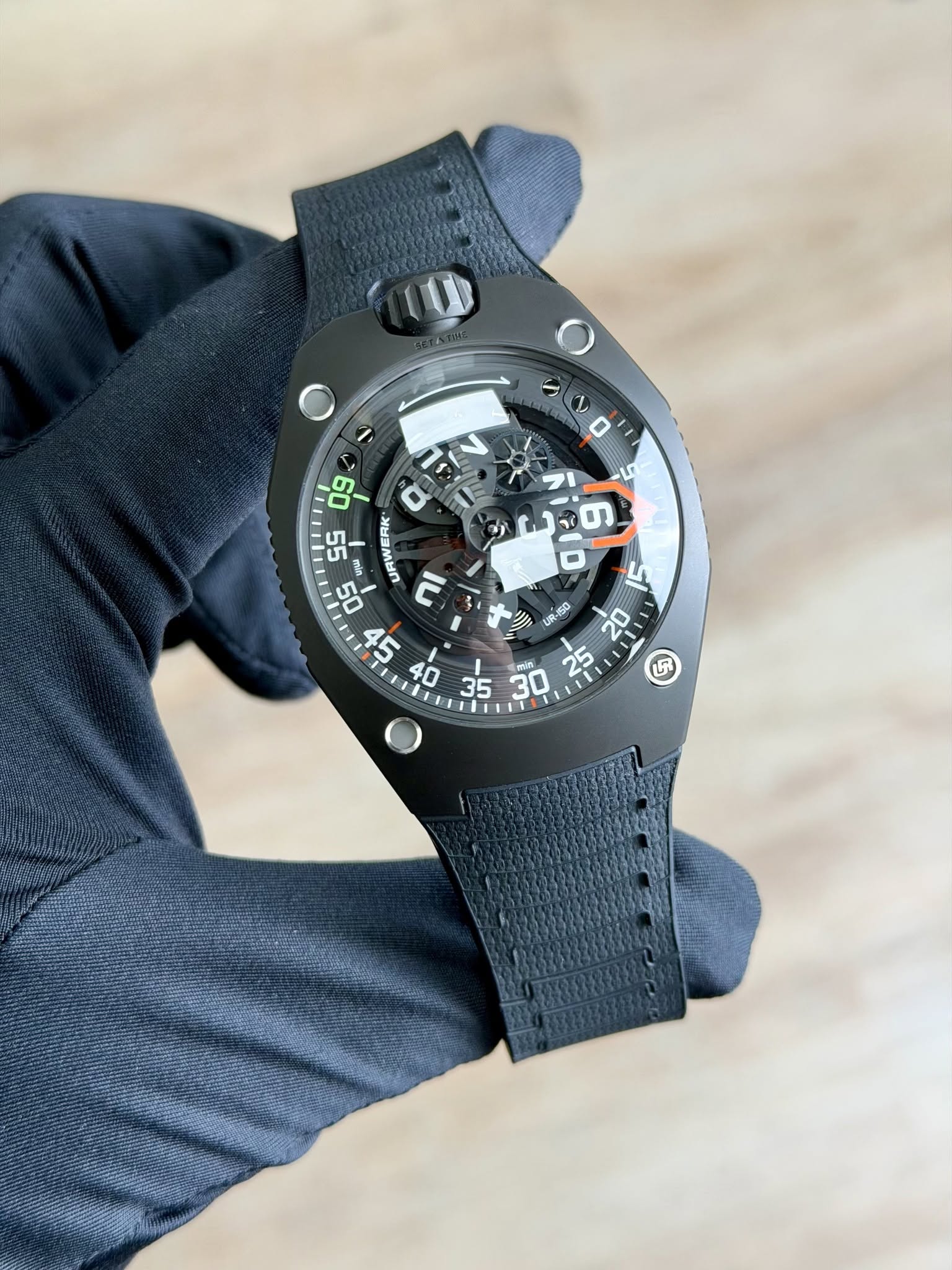 May be an image of wrist watch and text