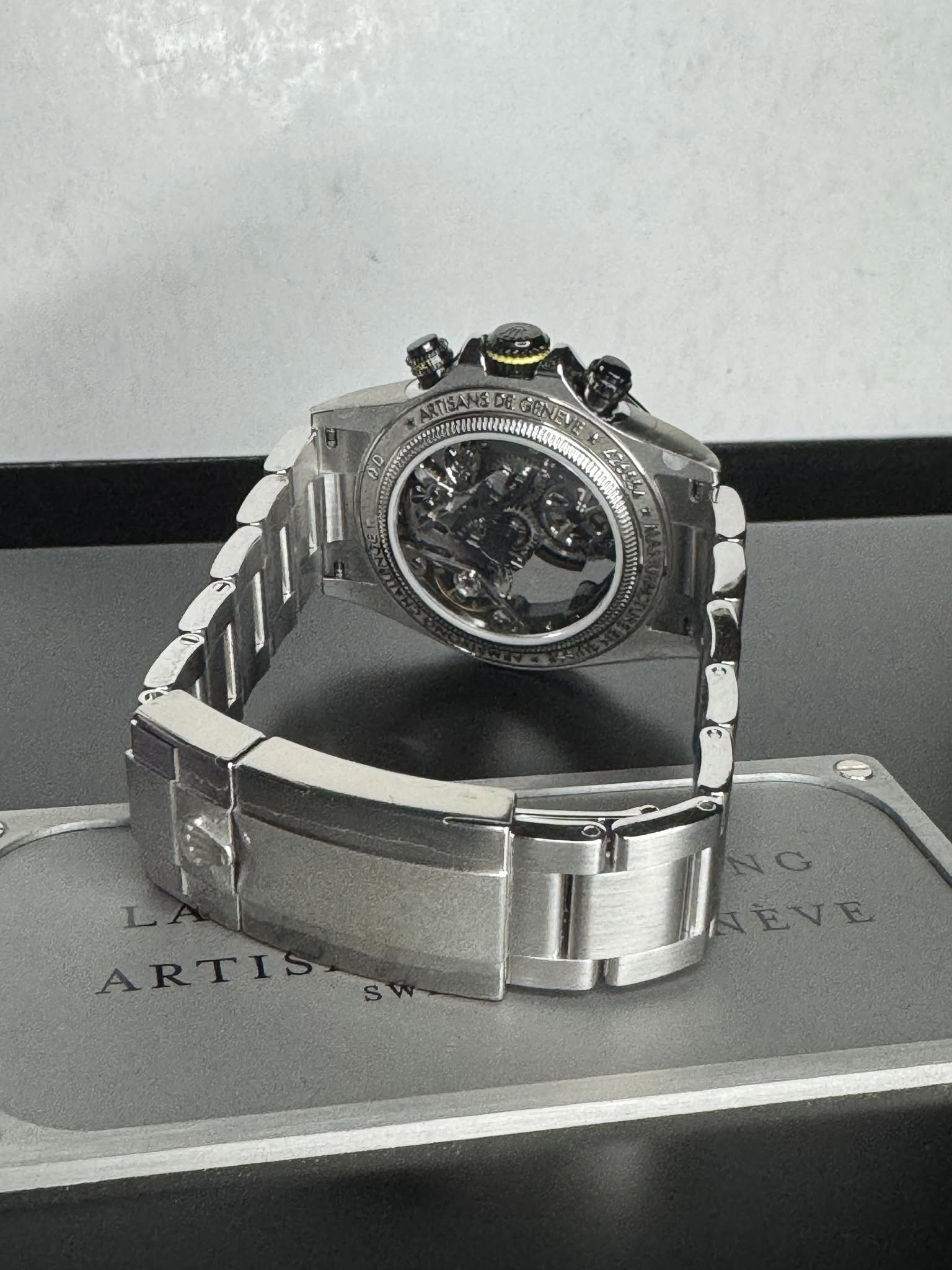 May be an image of digital watch and text