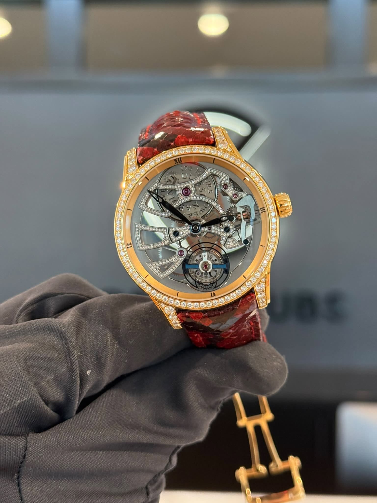May be an image of wrist watch and text