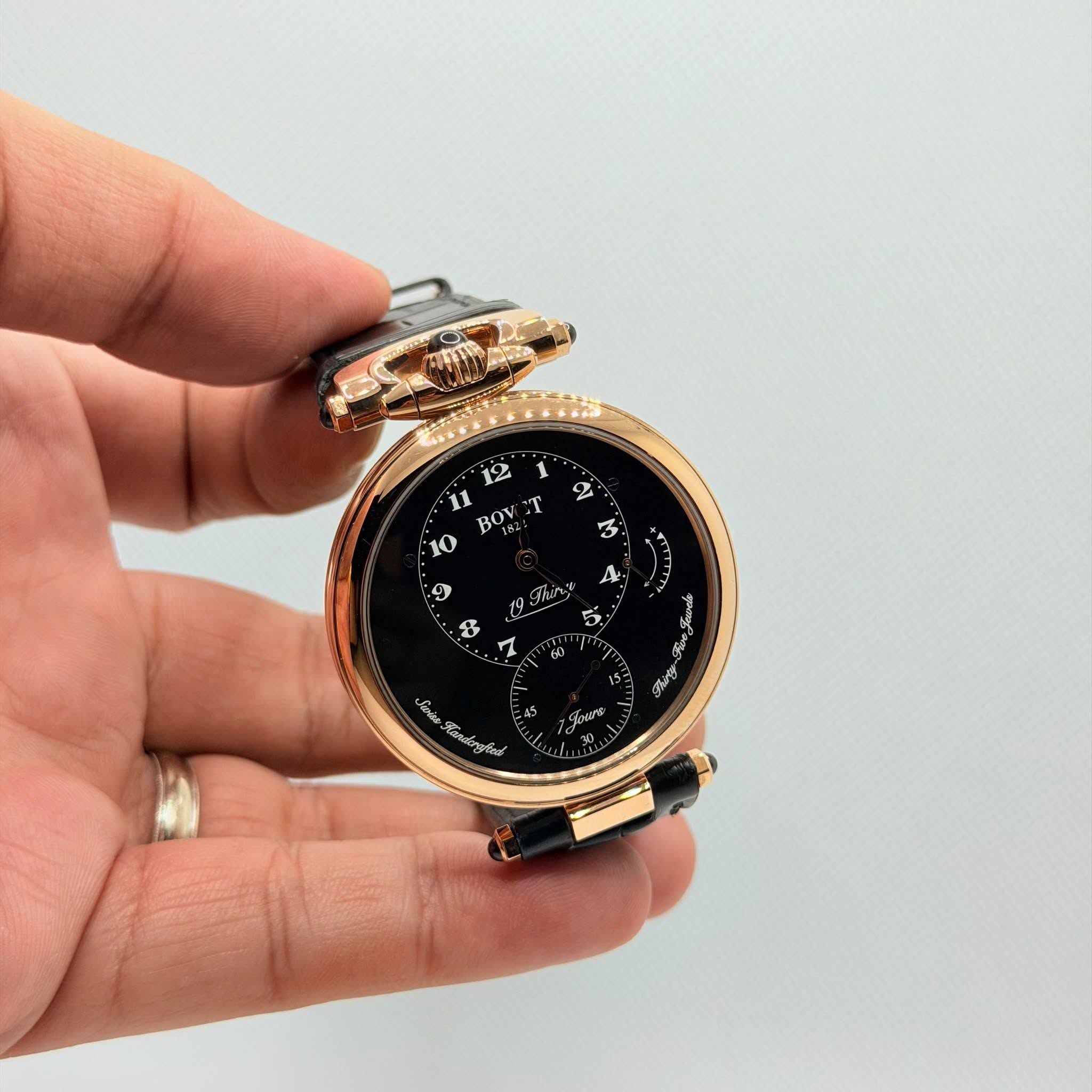 May be an image of wrist watch