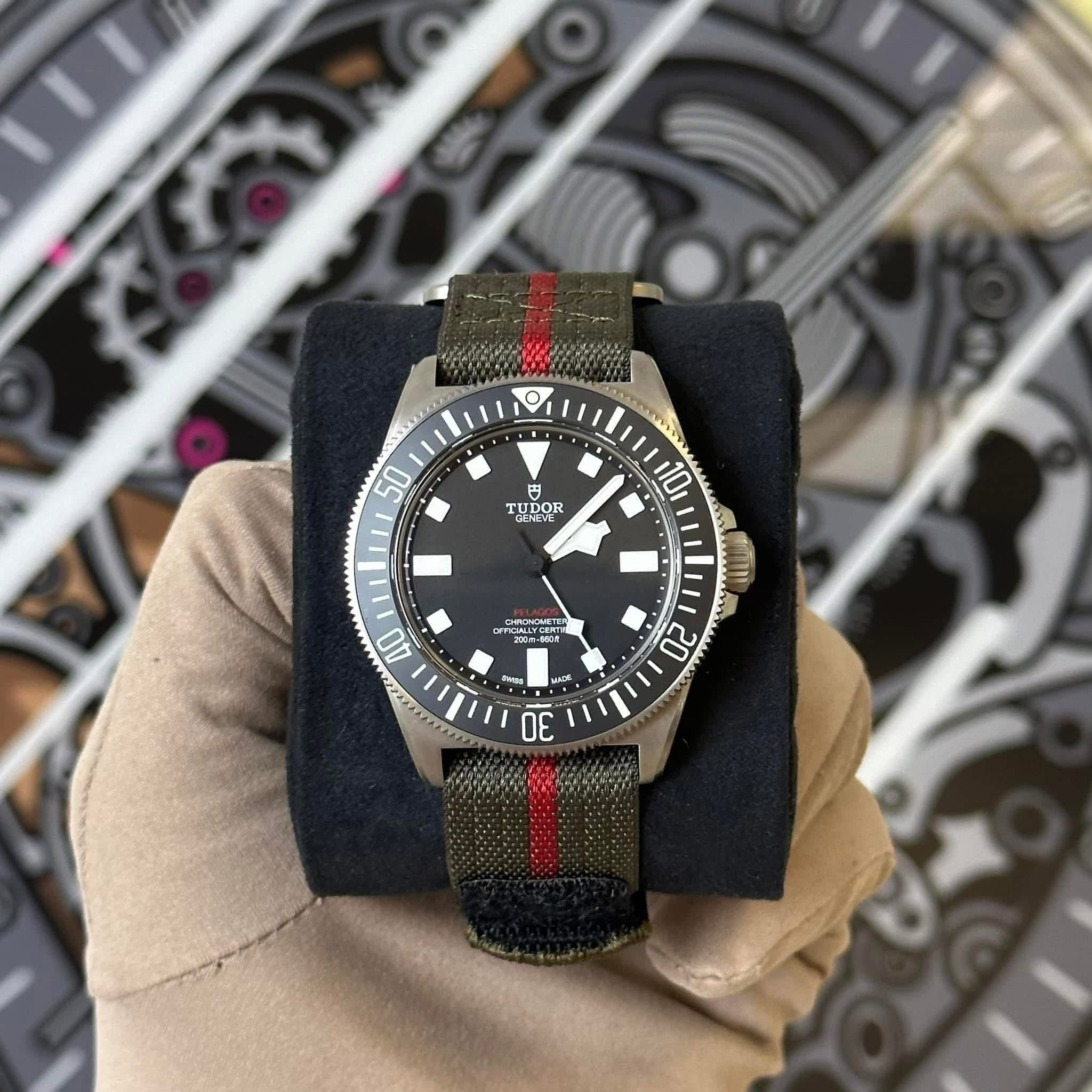 May be an image of wrist watch and text