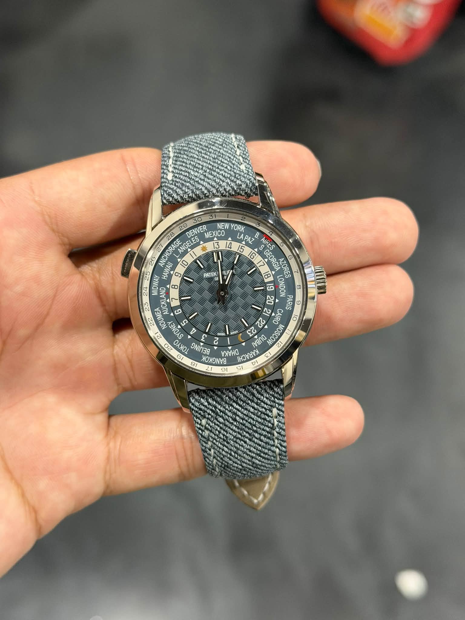 May be an image of wrist watch and text
