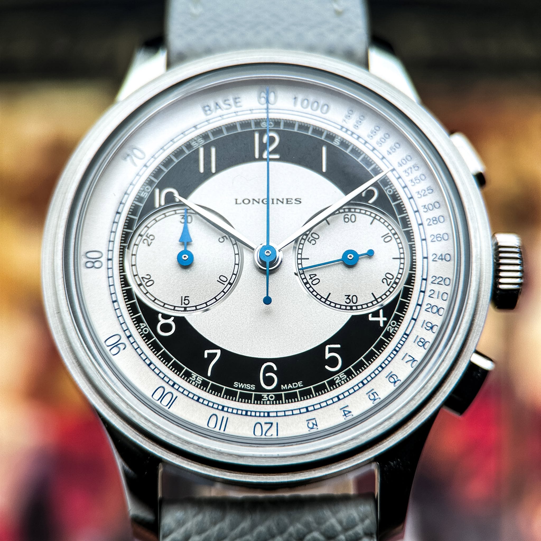 May be an image of wrist watch and text that says 'BASE / 60 1000 6o Ρ 160 550 地5 500 車 400 150 z LONG LONGINES INES 25 5 60 ® @ X 100 အစန် 35 7 SWISS SC 5 80 7 MADE ิ O ភុ 「功 OI ผ…