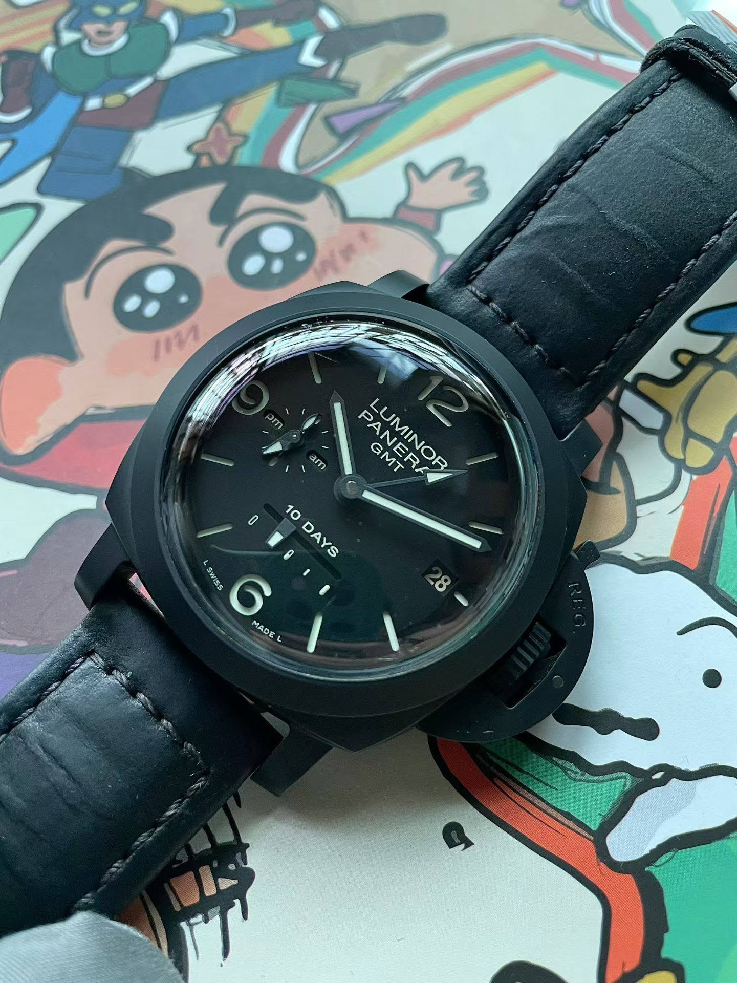 May be an image of digital watch and text