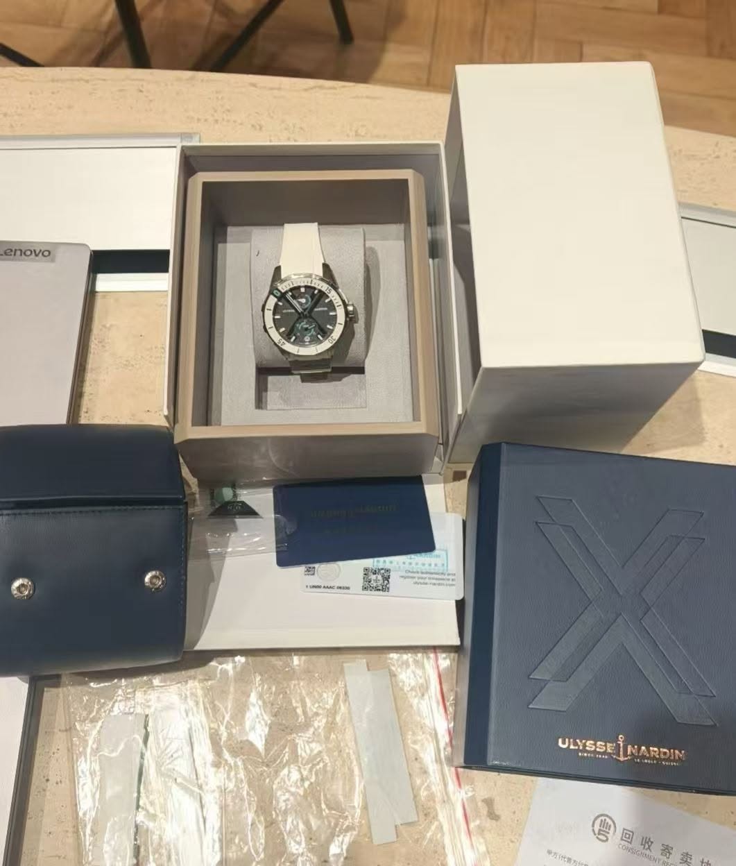 May be an image of wrist watch and text