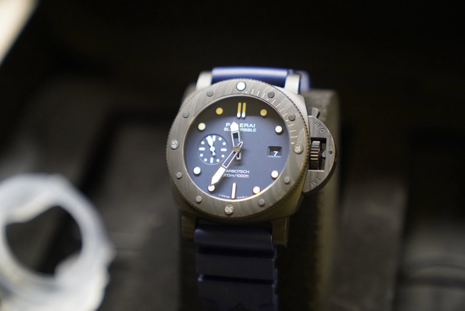 May be an image of digital watch and text