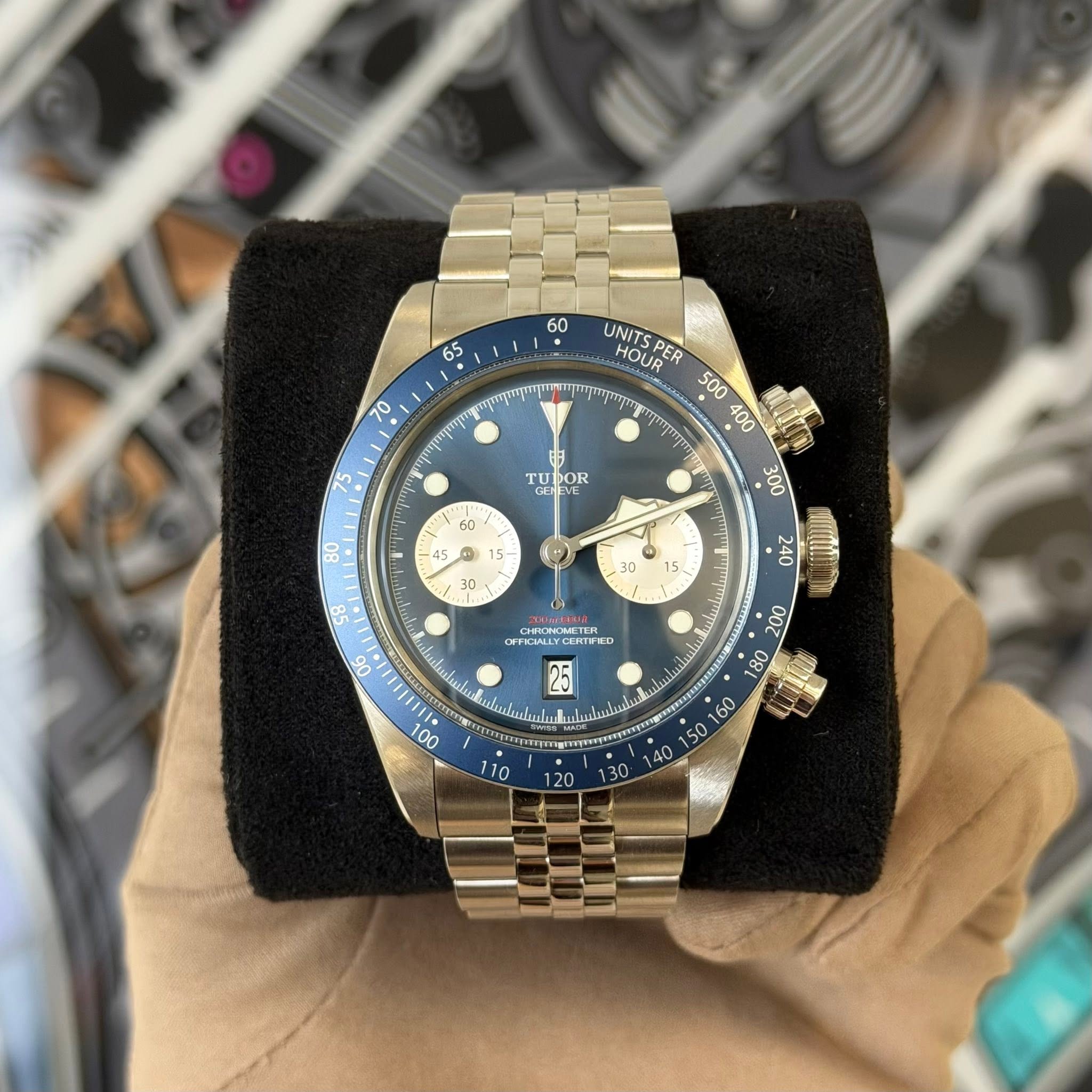 May be an image of wrist watch and text