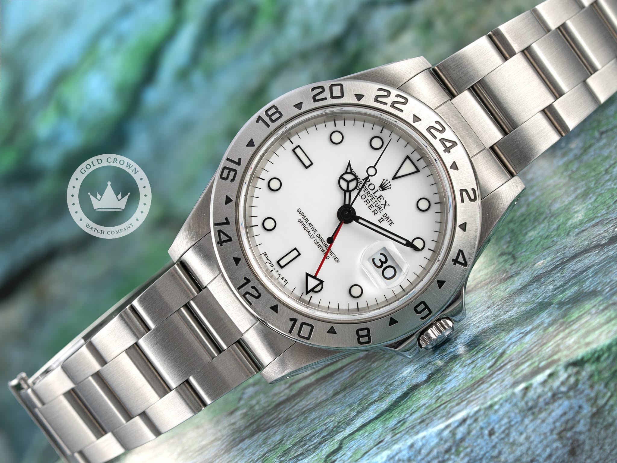 May be an image of wrist watch and text that says 'GOLD CROWN 16 AT COMPANY I o O 24 o WL 1 o O SUPERI OFFICIALL SUPERLATIVE ELATIVE -asims/ I CERTIE ETER 30 26 lsa D O 1L 2 DATE 4…