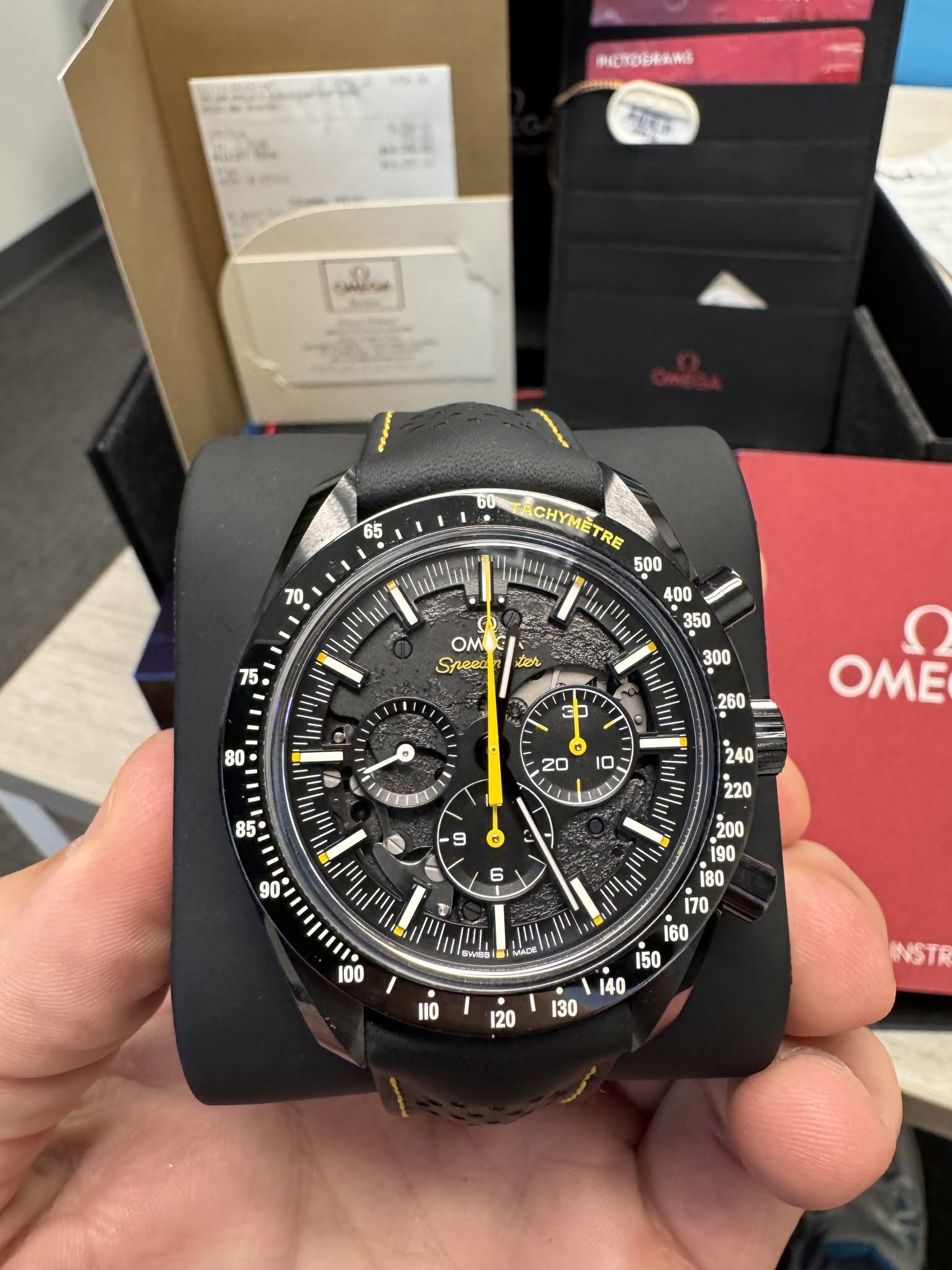 May be an image of wrist watch and text