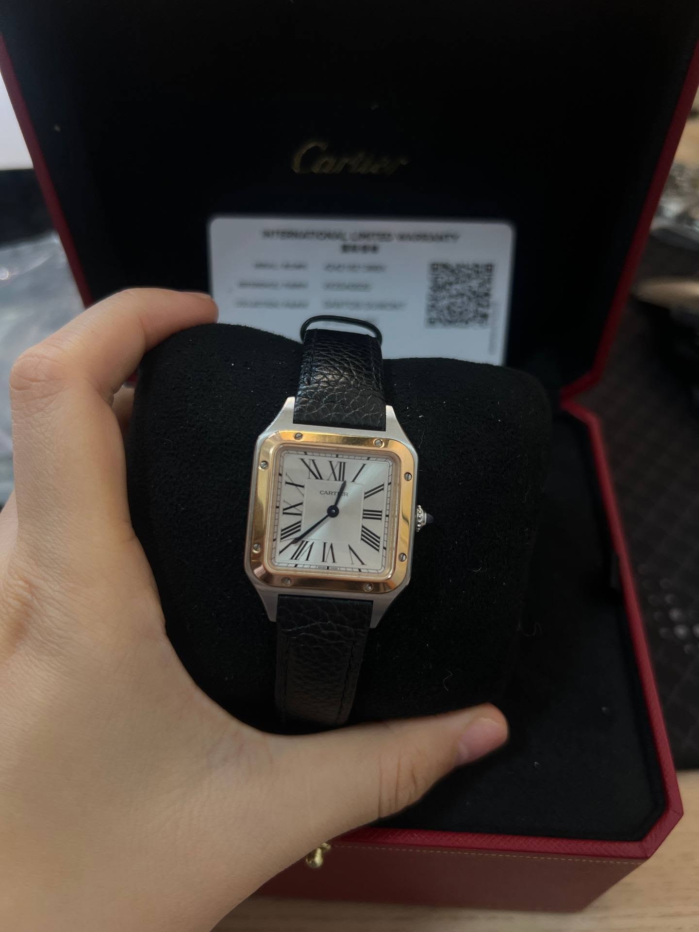 May be an image of digital watch and text