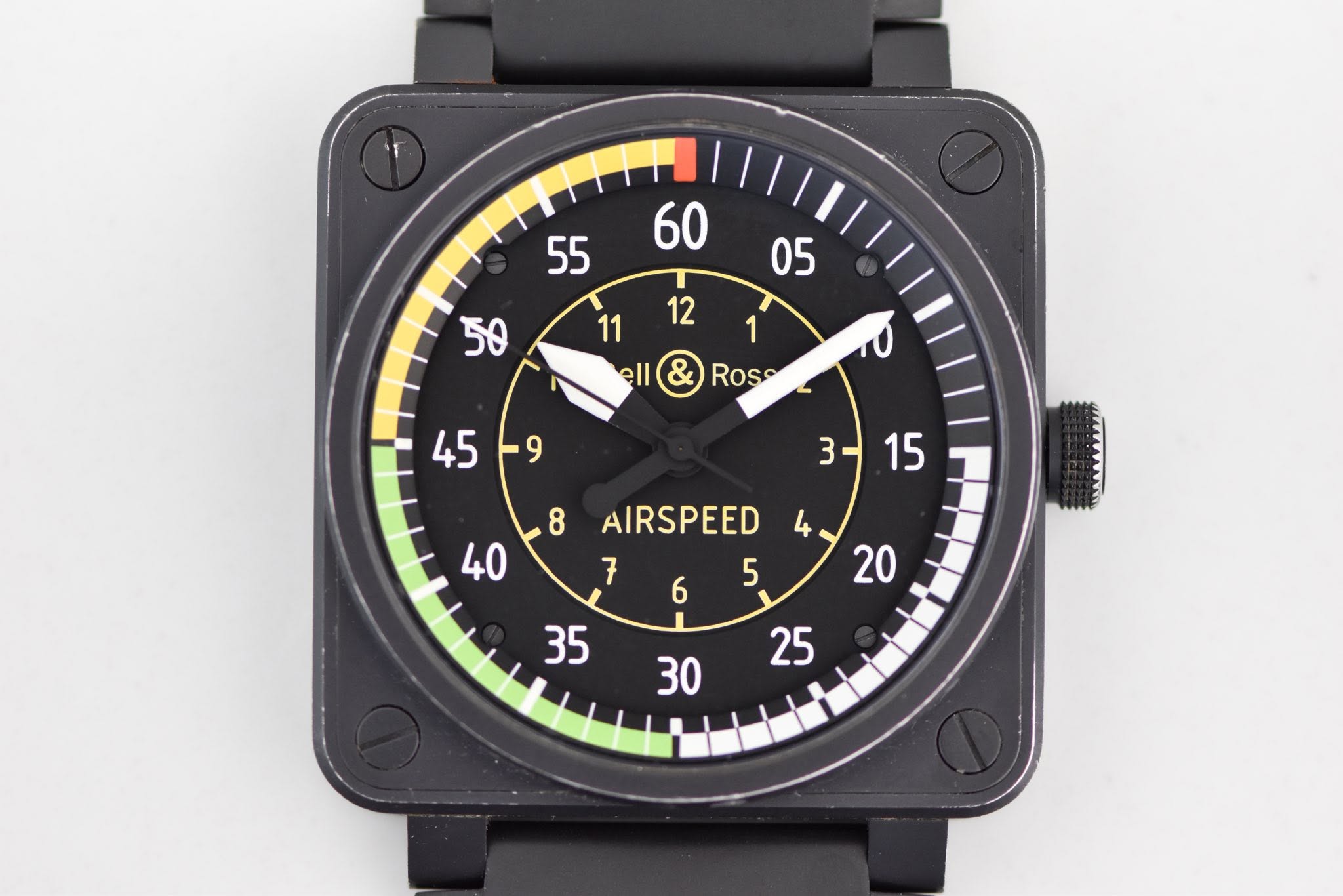 May be an image of digital watch and text that says ' ell 1 Ross AIRSPEED '