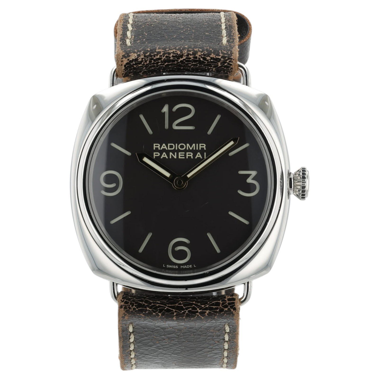May be an image of leather, wrist watch and text