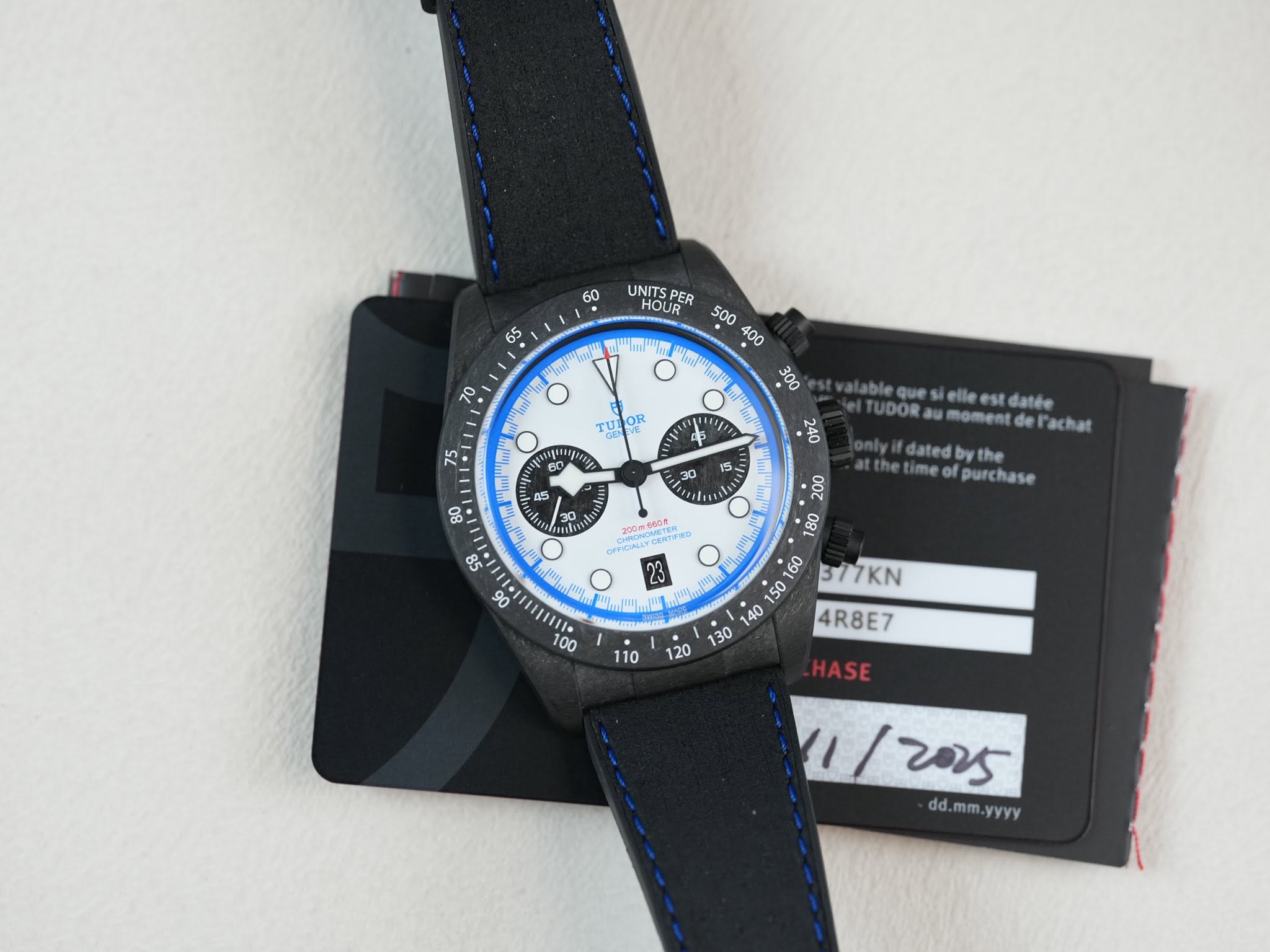 May be an image of digital watch and text that says '60 65 መ/ማጣ UNITS PER HOUR τυη OR ชูทม וייין AEpK ብ 産 Mu d 30 80 TuDOR.au.momestdeFackomr UDOR moment rachat datée 5. 一品 i…