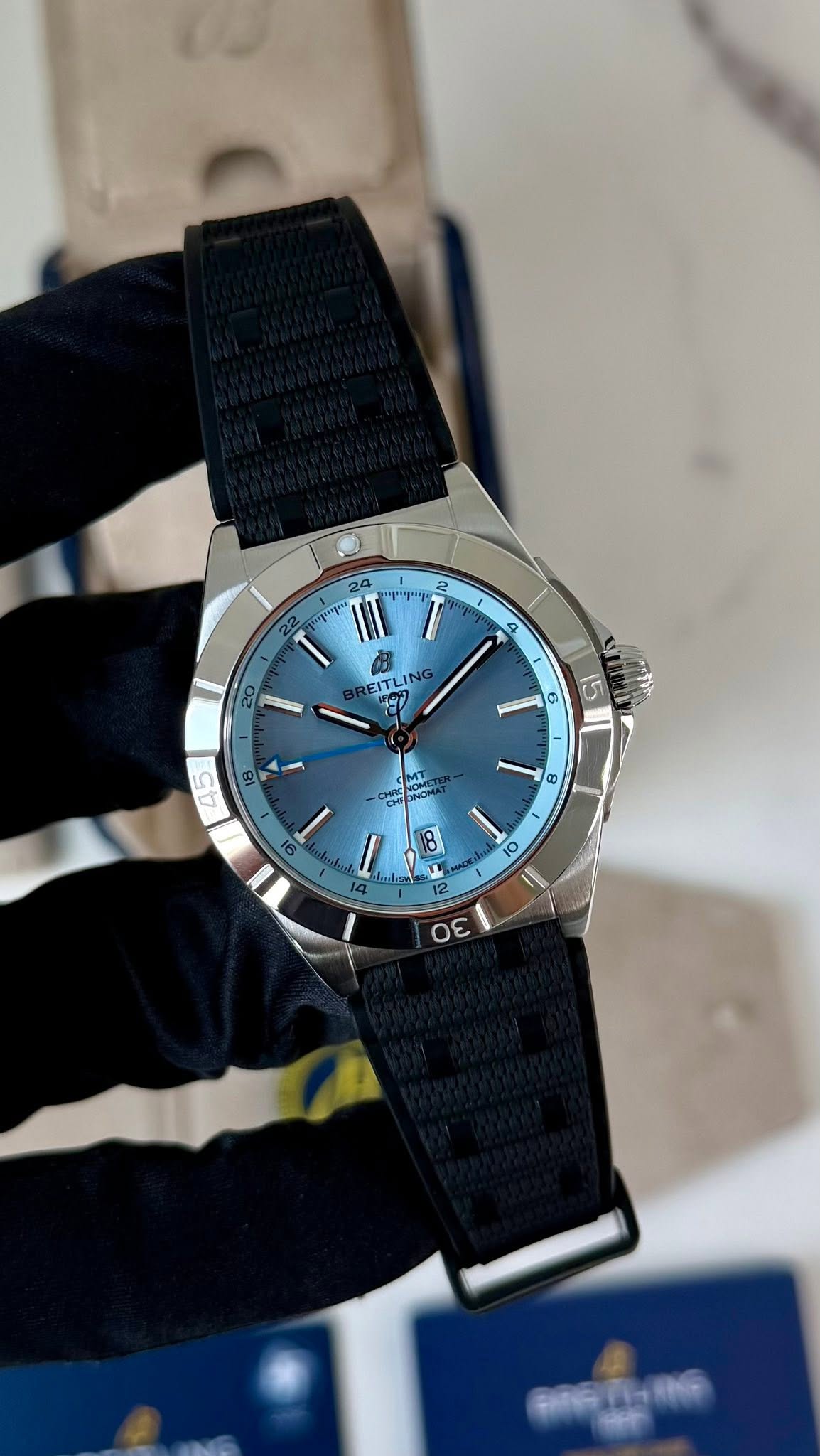 May be an image of digital watch and text