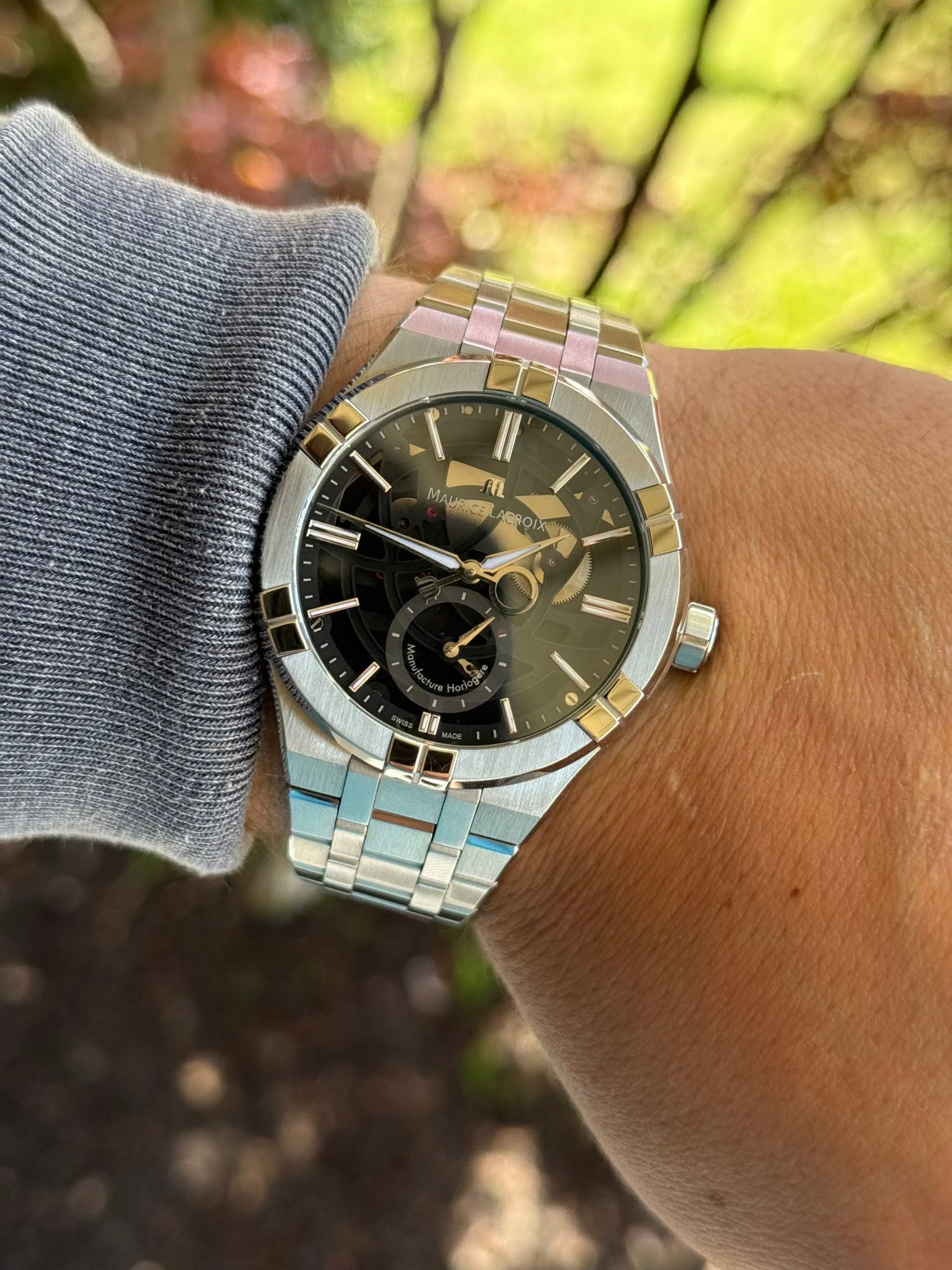 May be an image of digital watch and text
