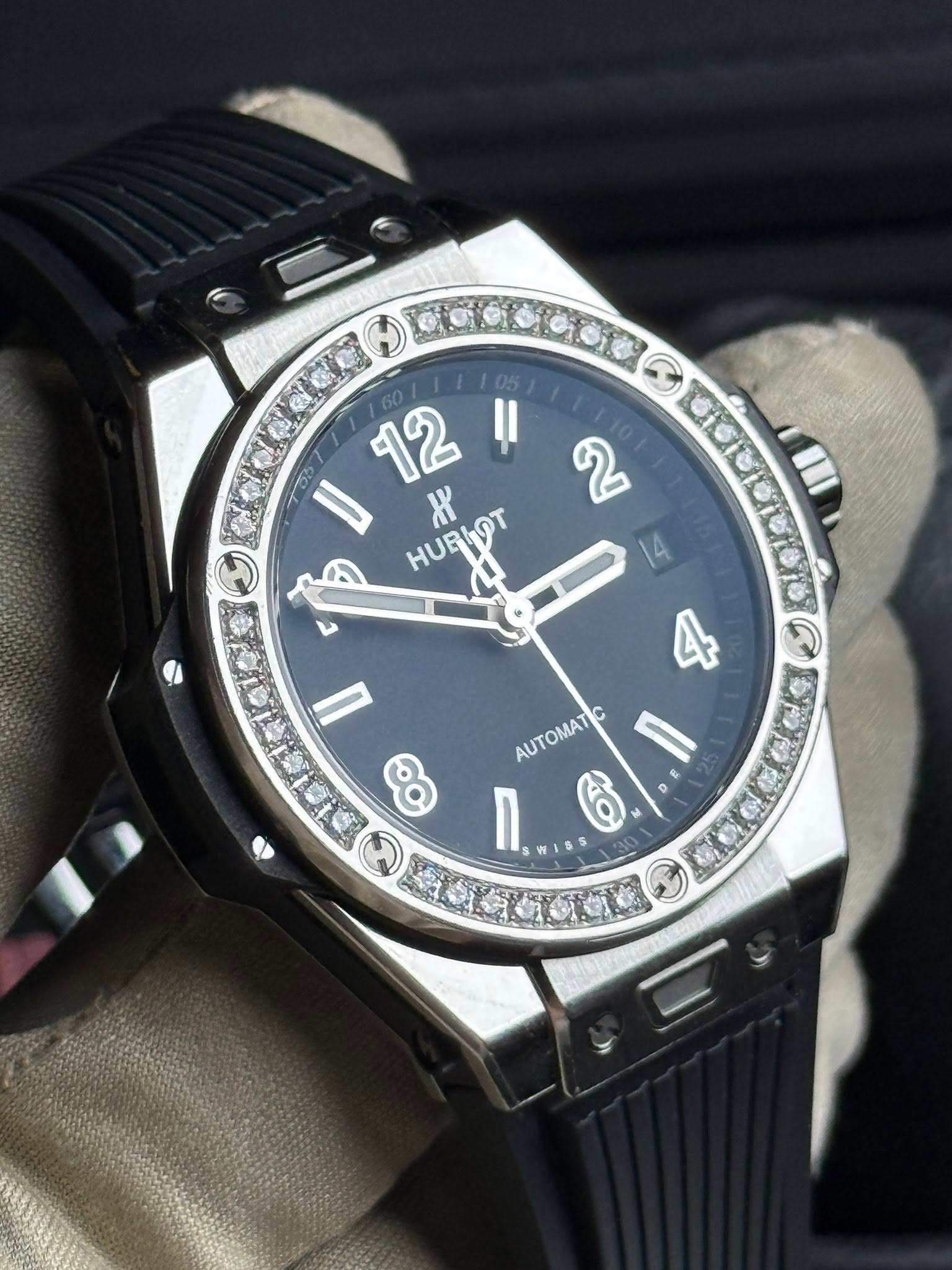 May be an image of digital watch and text