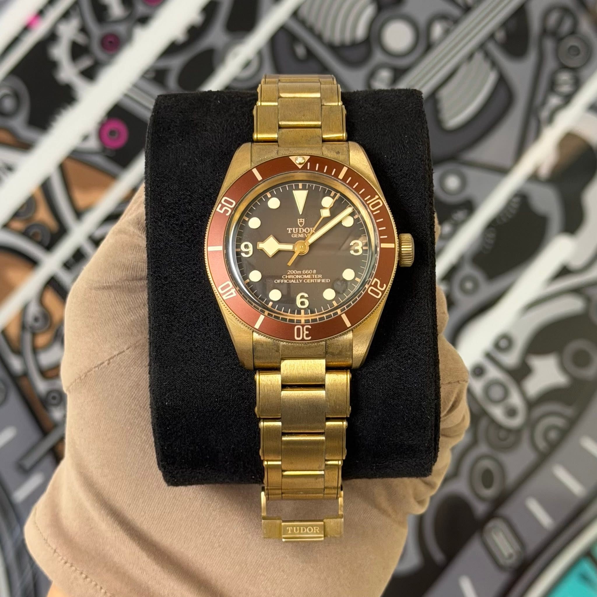 May be an image of wrist watch and text