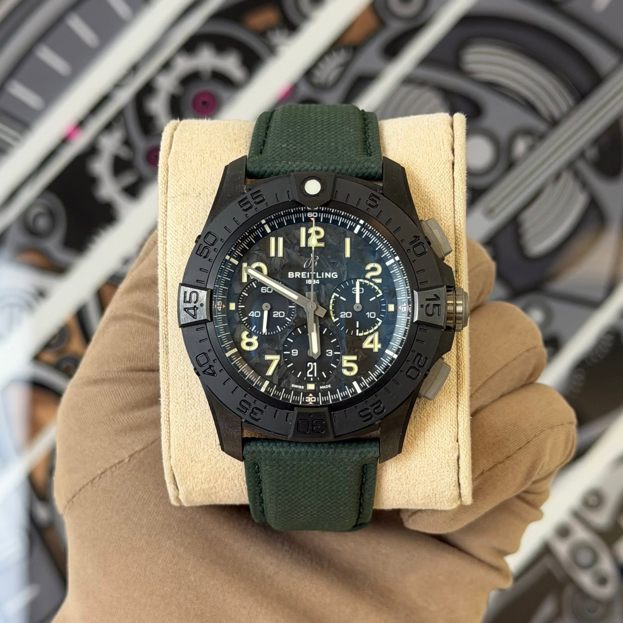 May be an image of wrist watch and text
