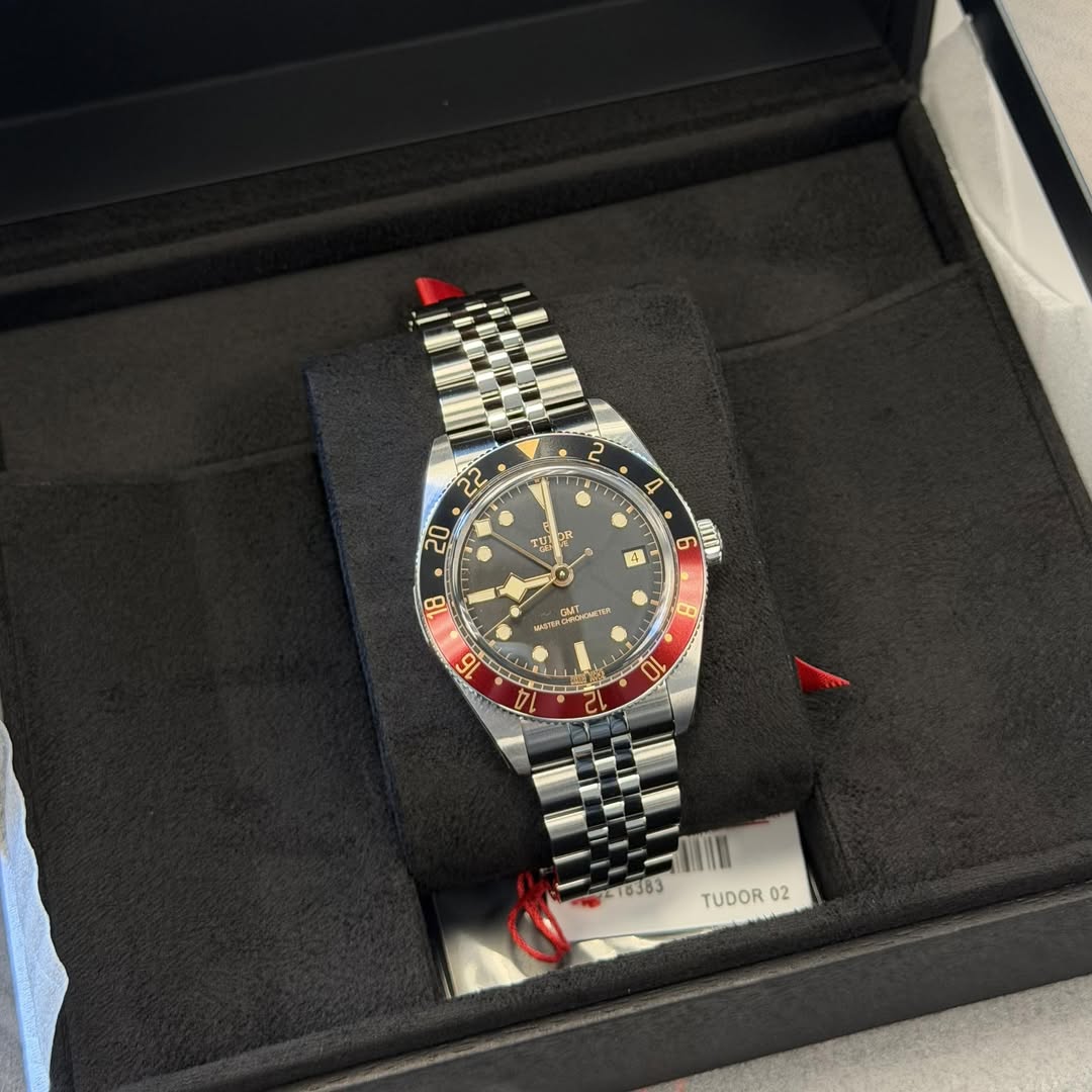 May be an image of wrist watch and text that says '2 دك 22 20 पा ፲ e 0 6 ह 18 MAM 6 10 L18383 TUDOR 02'