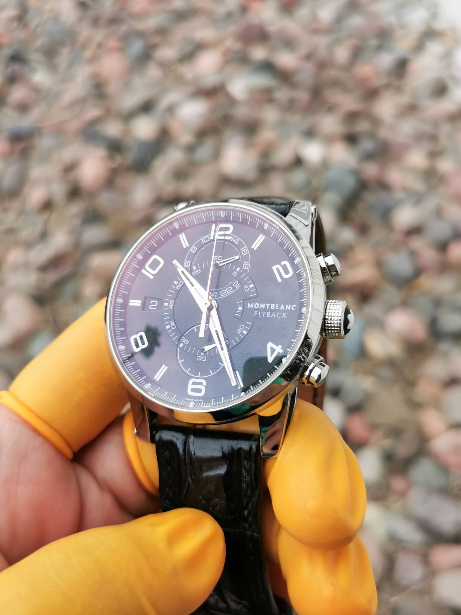 May be an image of wrist watch