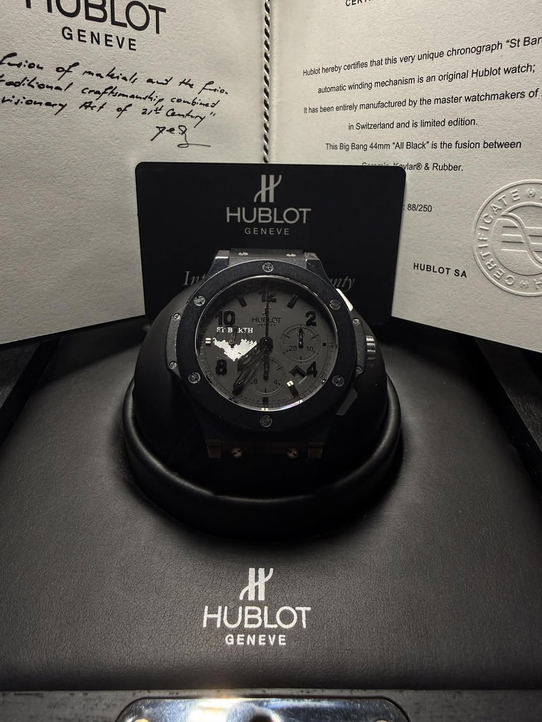 May be an image of wrist watch and text that says 'OOLOT GENEVE :၀၀ adifional makials و- craftimandhin حه the funie. مل 20 Century combined AeR حممِ Hubiol hareby cartiñies that…
