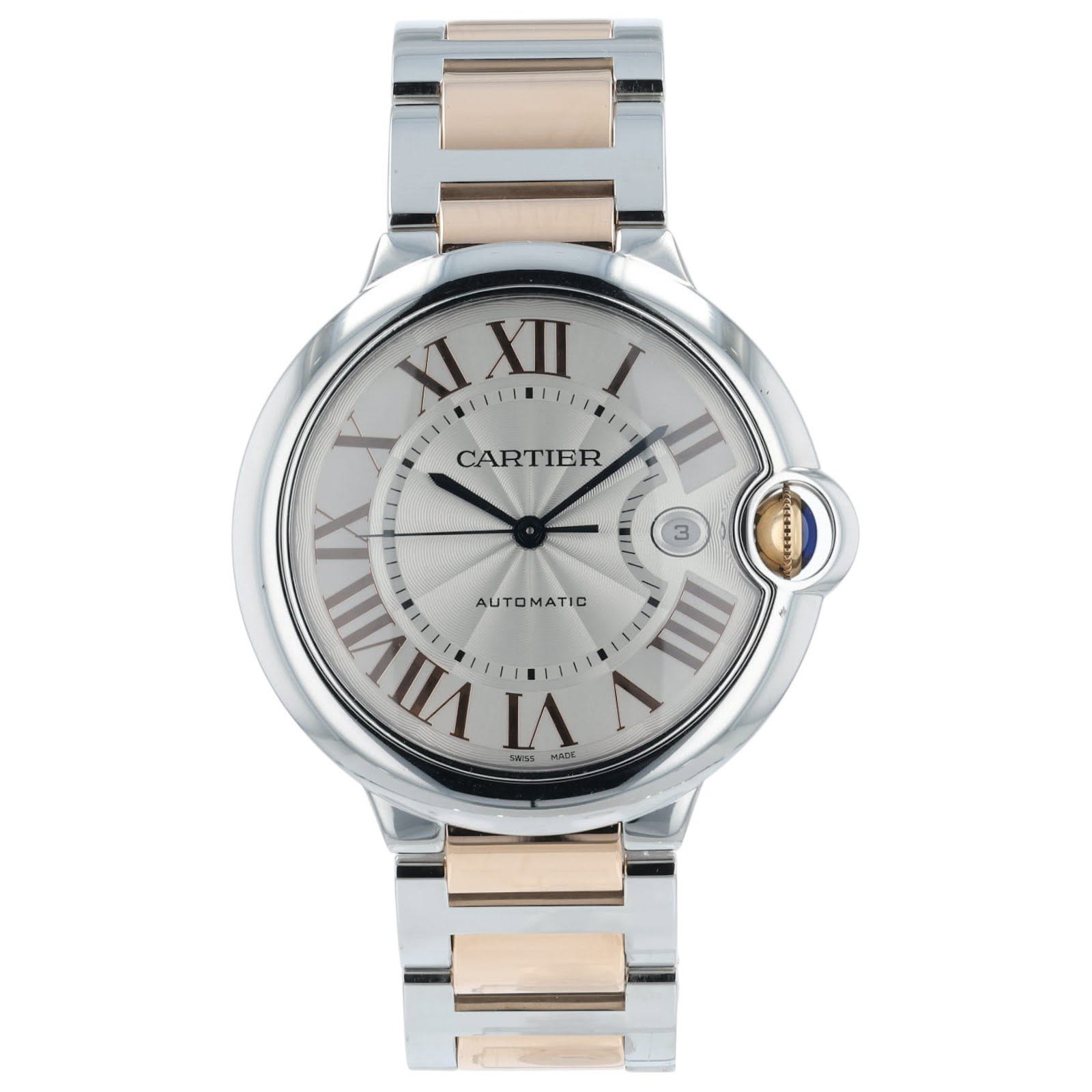 May be an image of wrist watch and text that says 'CARTIER XI Xn I X 8 一 II EN 家 E IVIII AUTOMATIC AUTO ATIC 3 IIII V'