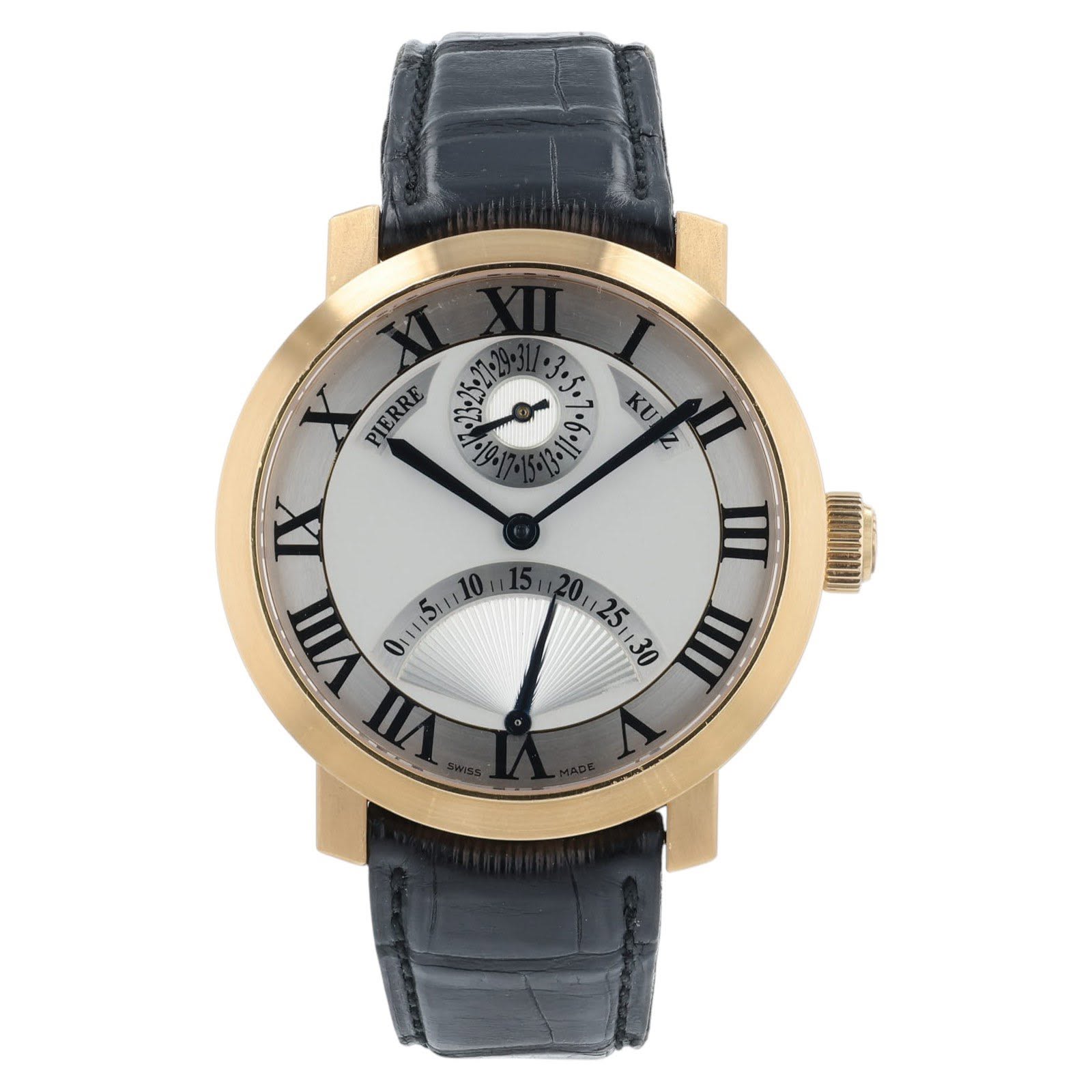 May be an image of wrist watch and text that says 'PIE PIERRE RE 13:25:27 1/.9. 01٠١٠ //8919 KU Z 2 II IX Ⅲ VIIII , III 30 VI'