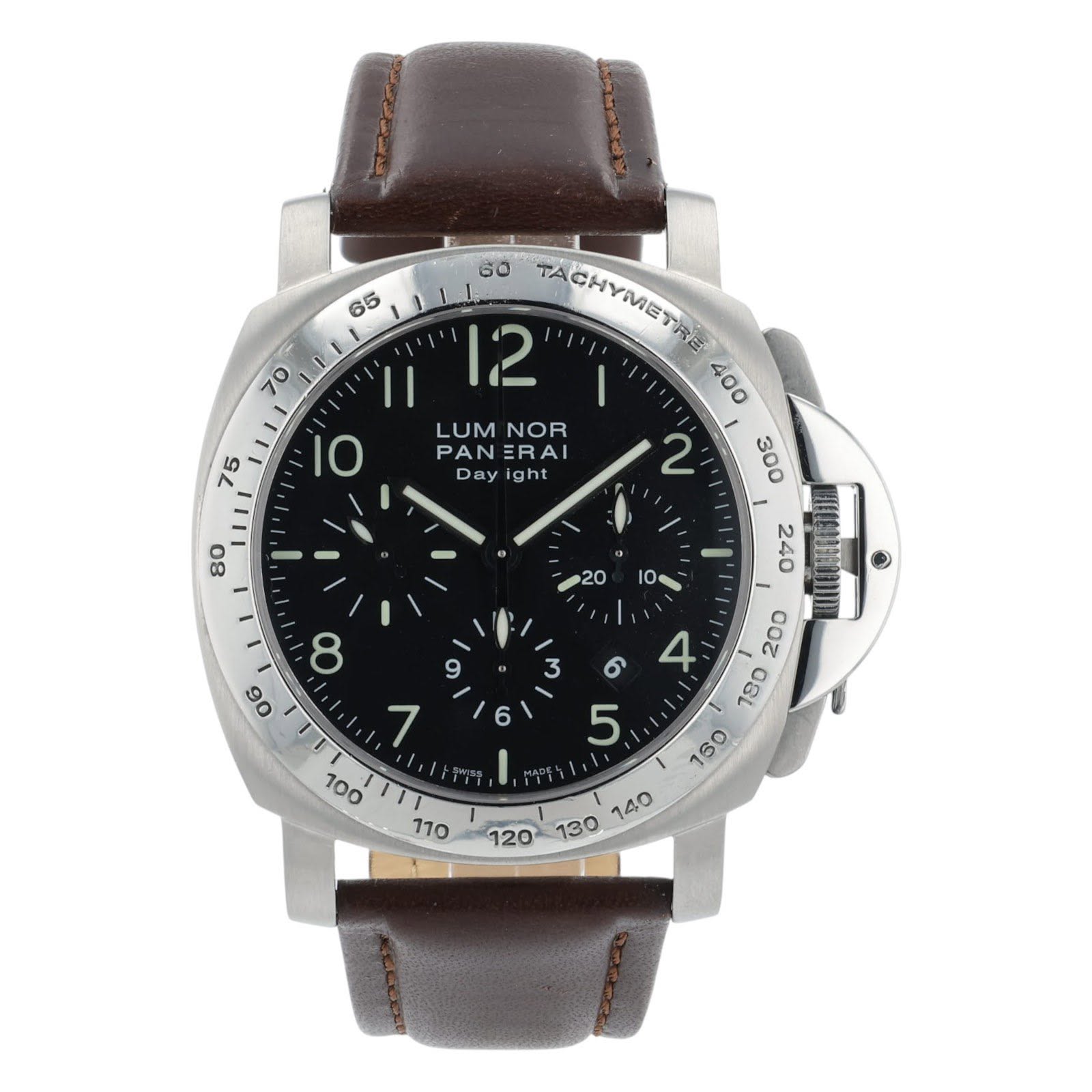 May be an image of wrist watch and text that says '65 70 75 Il 10 LUM NOR PANERAI PAN ERAI Day Dayight ght 80 20 IO ΑσηγΜΕΥΗ លប) O 200 ဟ 5 ١١ I 110'