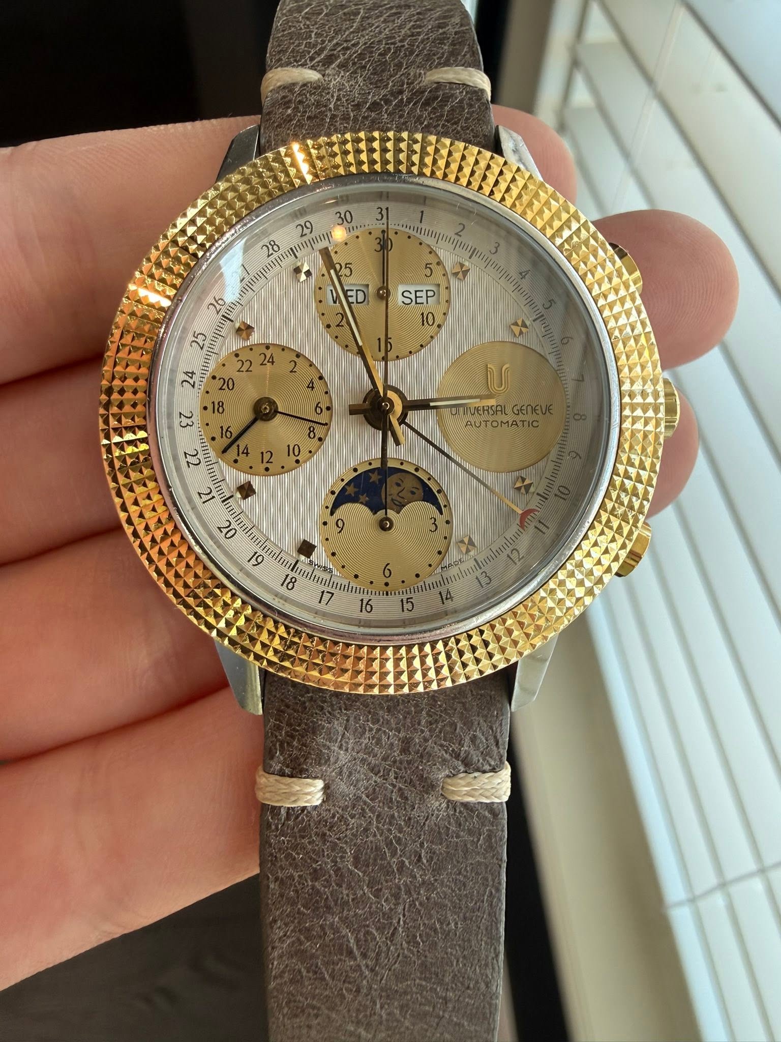 May be an image of wrist watch