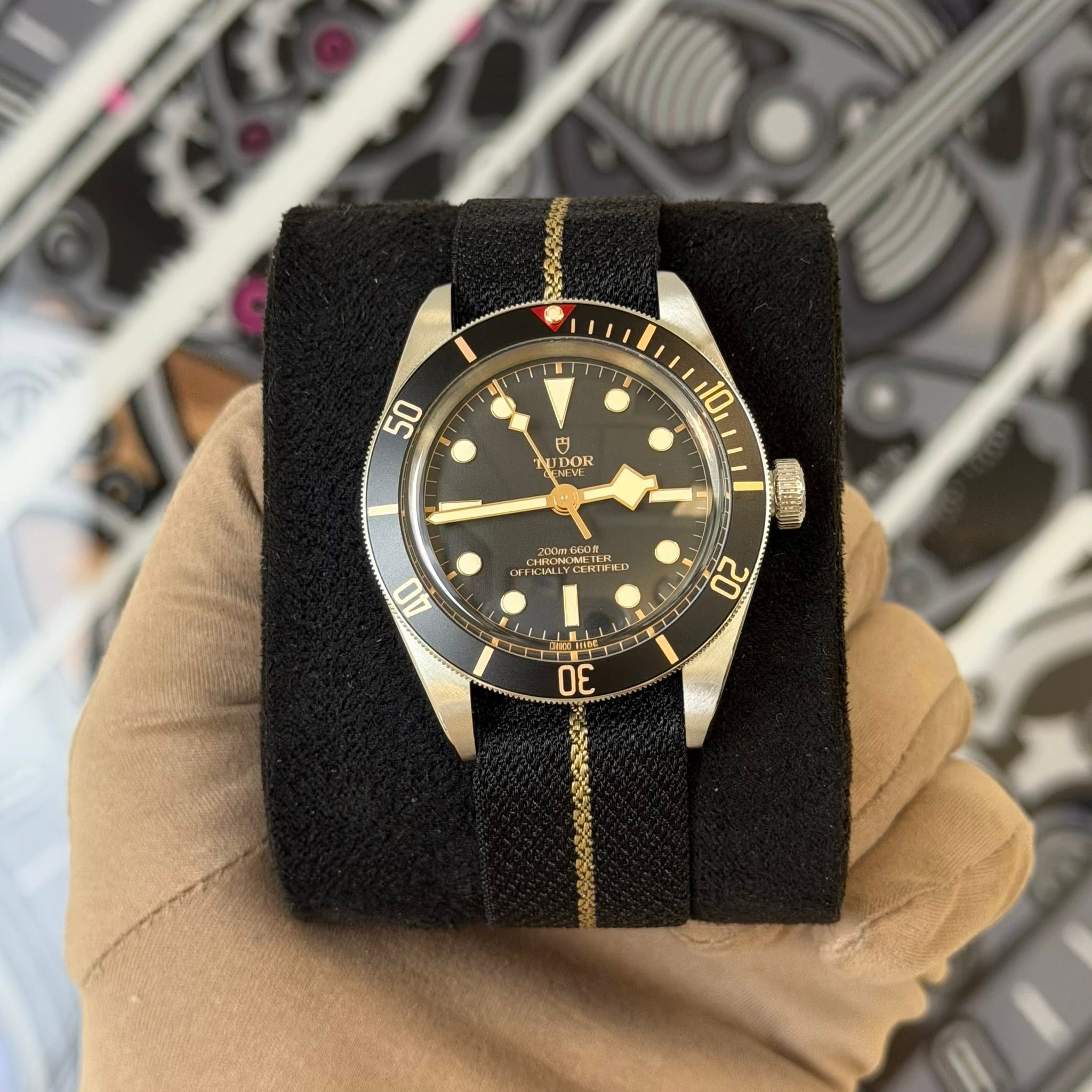 May be an image of wrist watch and text