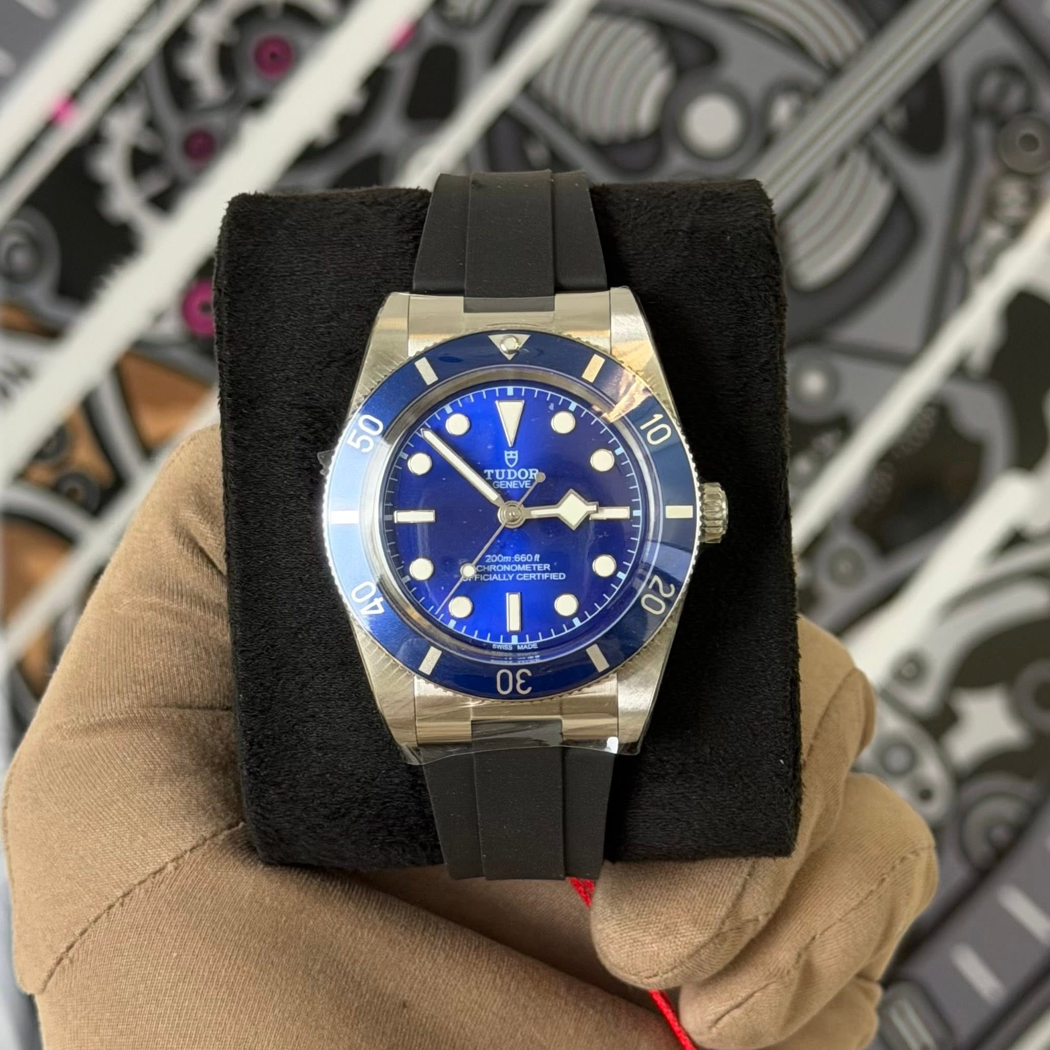 May be an image of wrist watch and text that says '50 T 10 円 UDOR GENEVE サに Om060 060# FRYPE CUALLY ፋክክ 40 20 30'