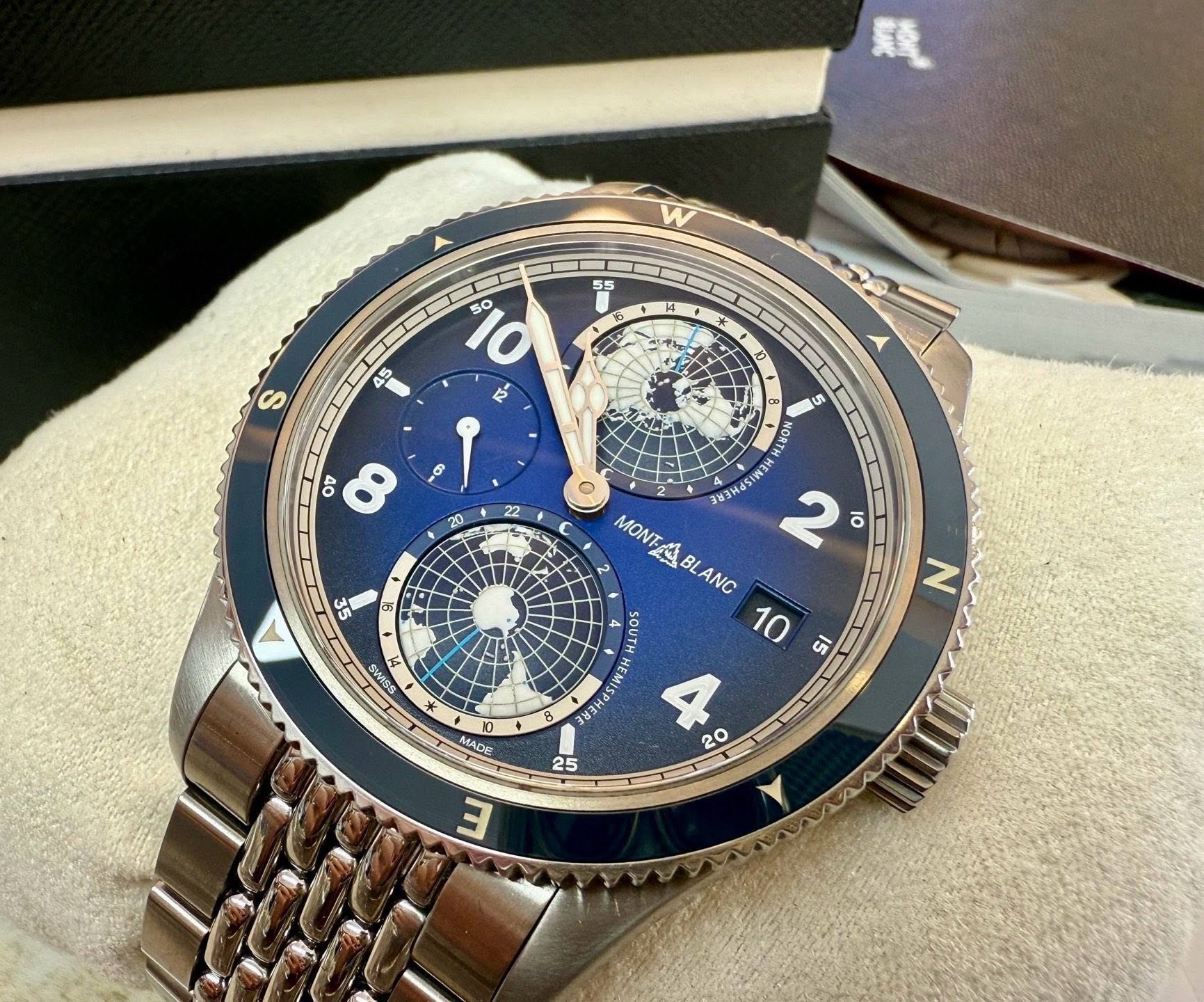 May be an image of wrist watch and text