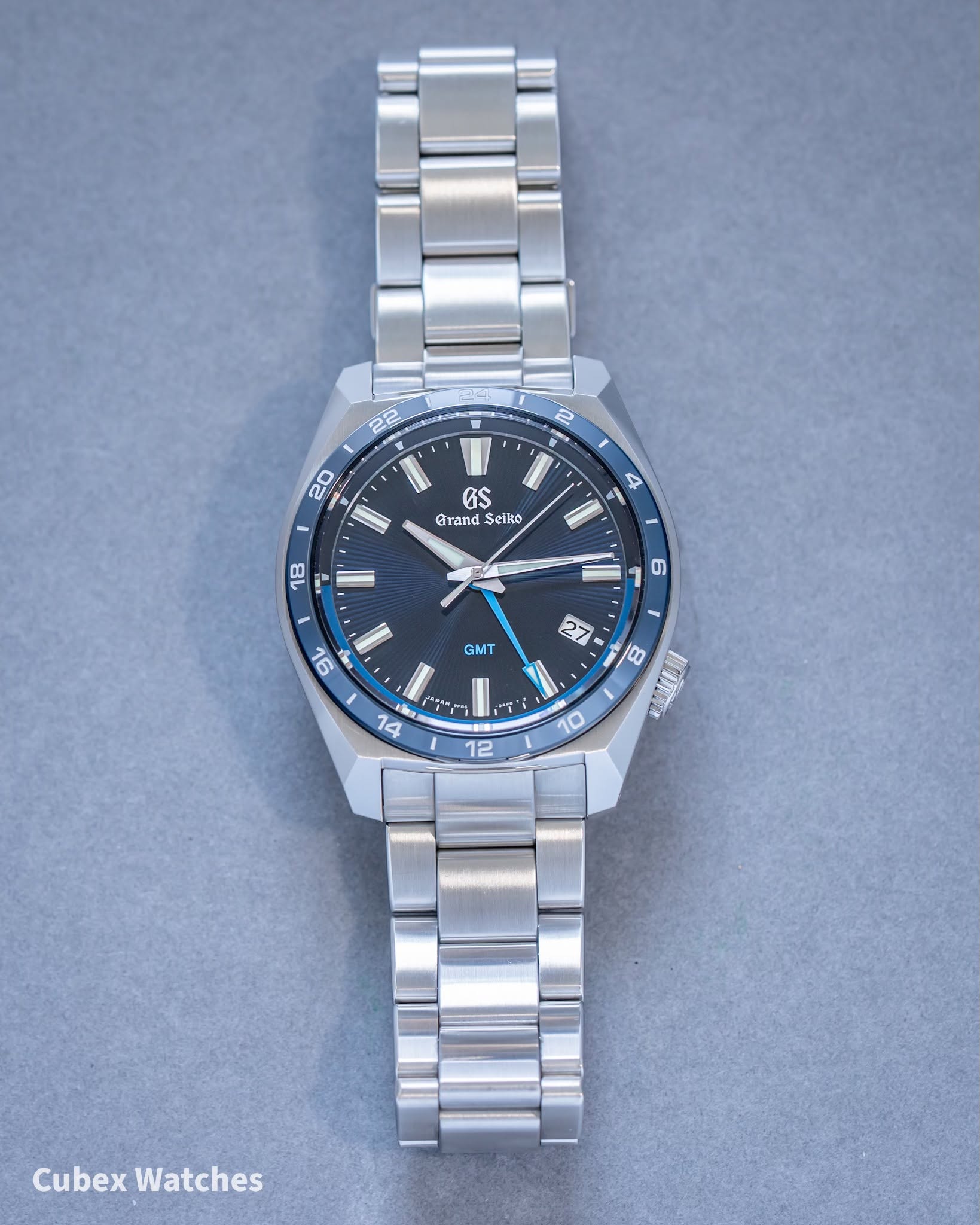 May be an image of wrist watch and text that says '22 2 20 ١ GS Setko GMT 21 8 ي PAN い አደ ن በ セレ نل עם Cubex Watches'