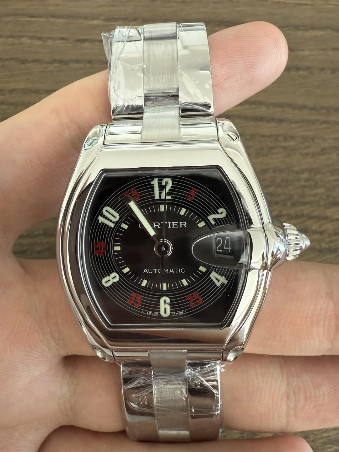 May be an image of digital watch and text that says '12 10 RTIER R 2 24 ) AUTCMATIC C AUT AU MATI ه মা HIRS 6 ក7920'