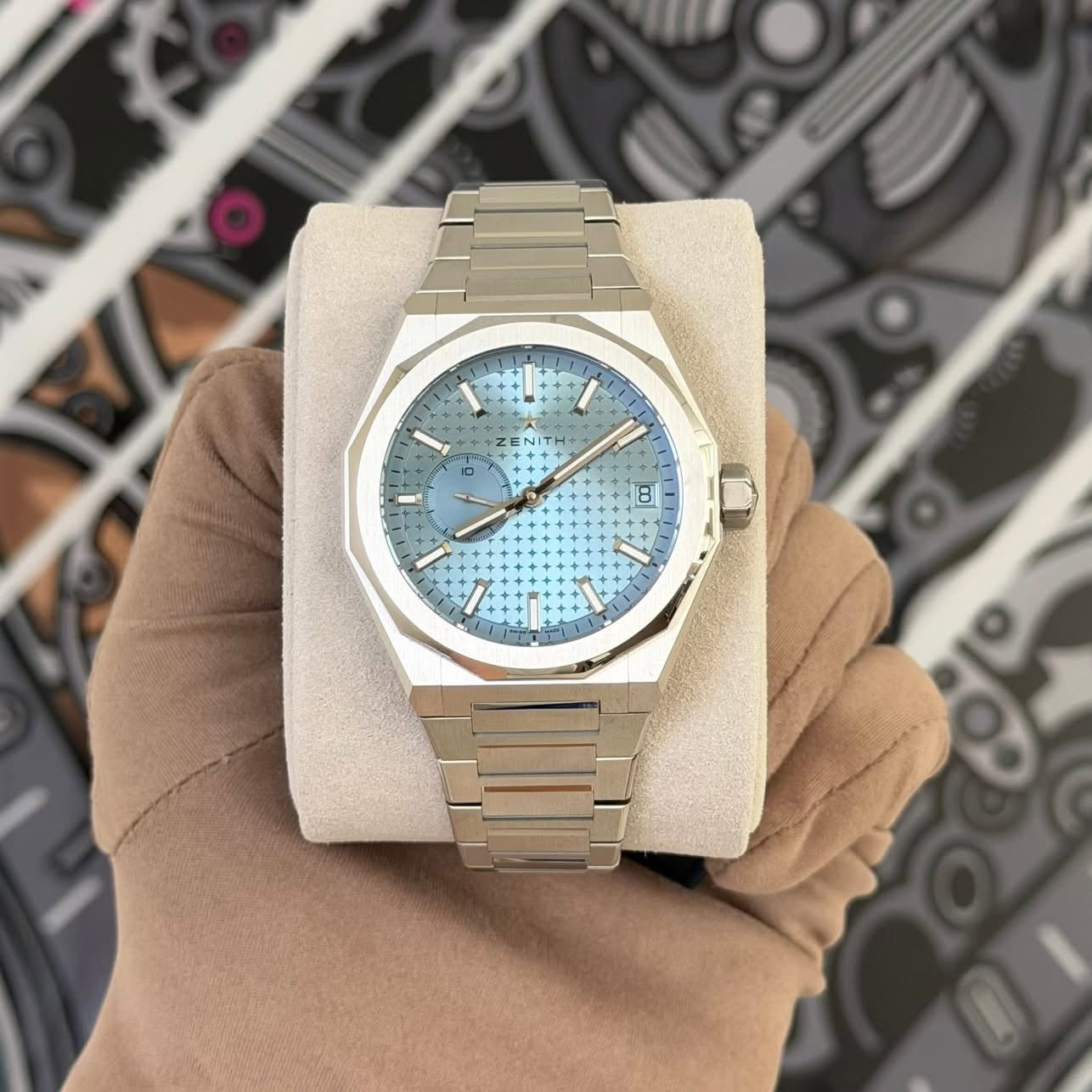 May be an image of wrist watch and text