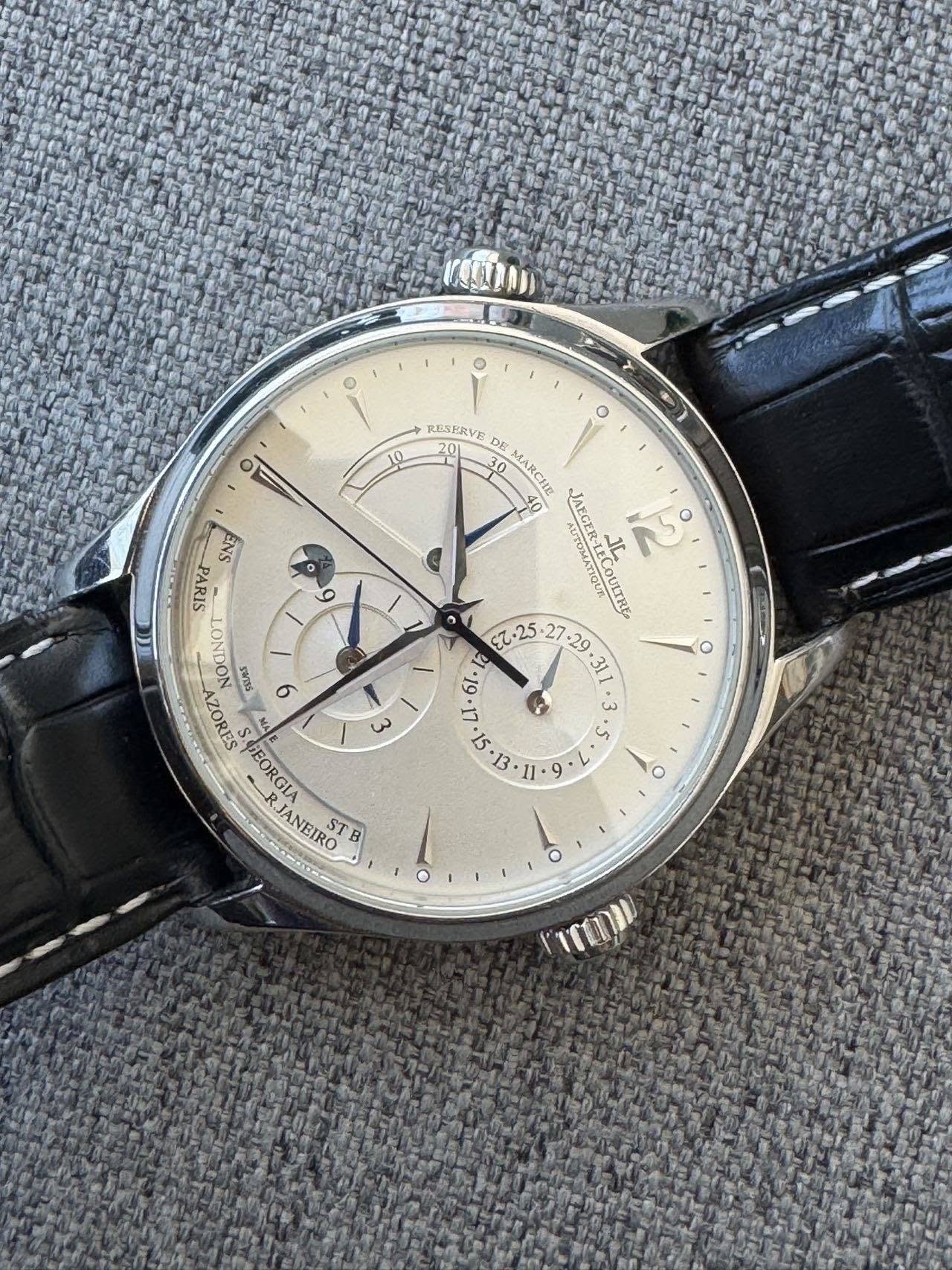 May be an image of wrist watch and text that says 'D > o 10 o 9 ISPRVE DE 201 MARCHE Yo MASTQU7 JAFEE 12 ECOULIRE la 31 61 LI 流 ENS PARIS LONDON รสการ์ 6 AZORES BEORGLA R…
