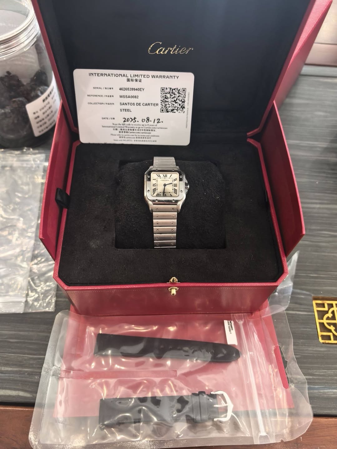 May be an image of digital watch and text