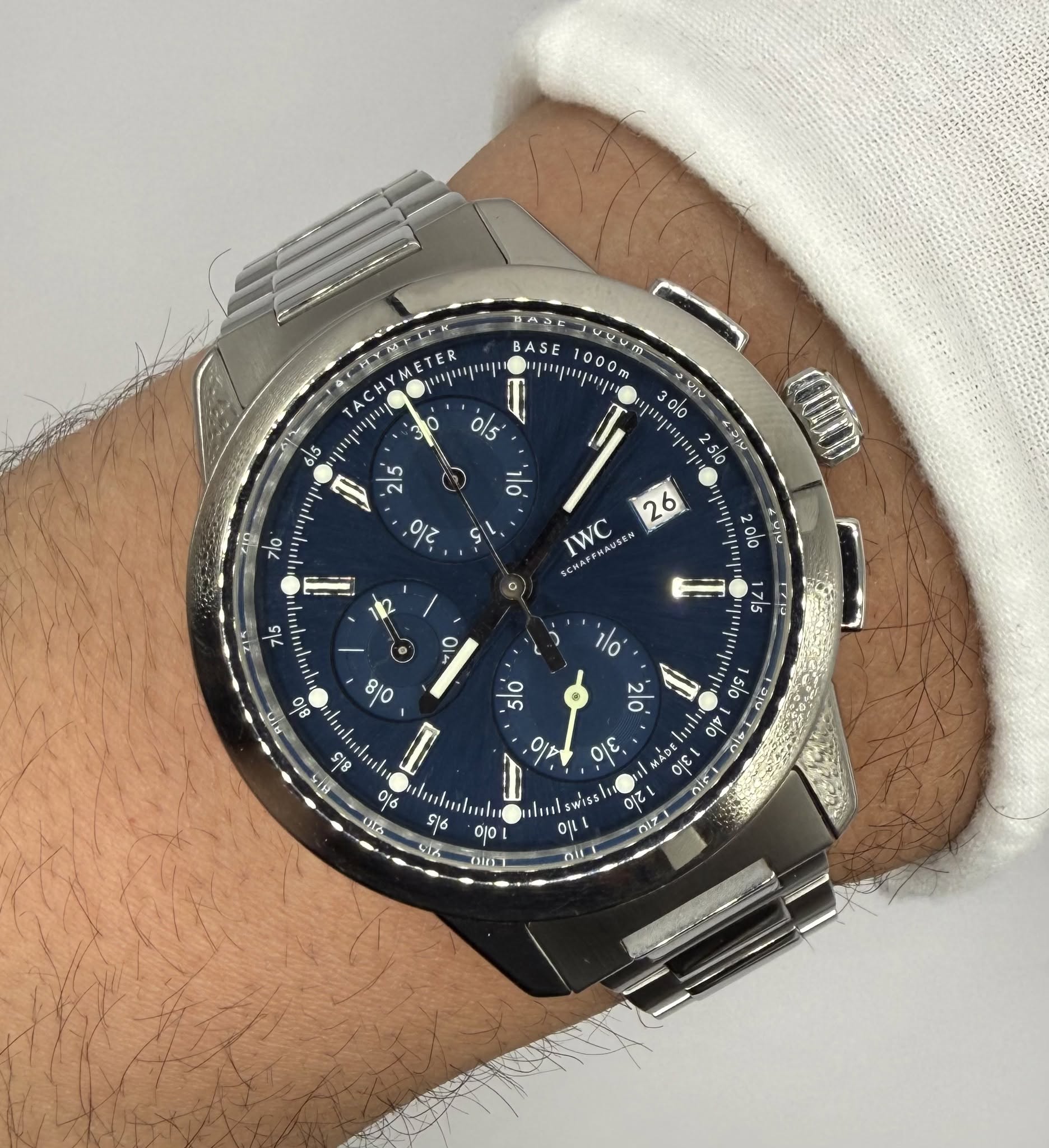 May be an image of wrist watch and text