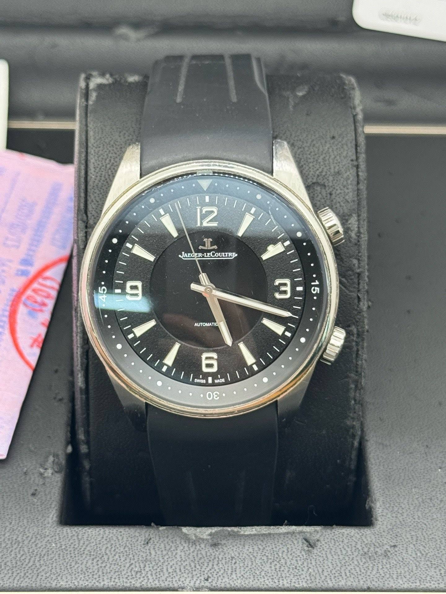 May be an image of digital watch and text that says 'Sia 12 ل JAEGER-LZCOULTRE R-LE COULTRE JAEGE UILO D 15 3 ИOMATC 6 ក حد s8 . .一 00'