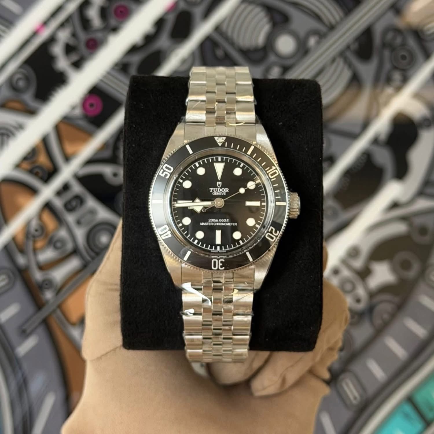 May be an image of wrist watch and text
