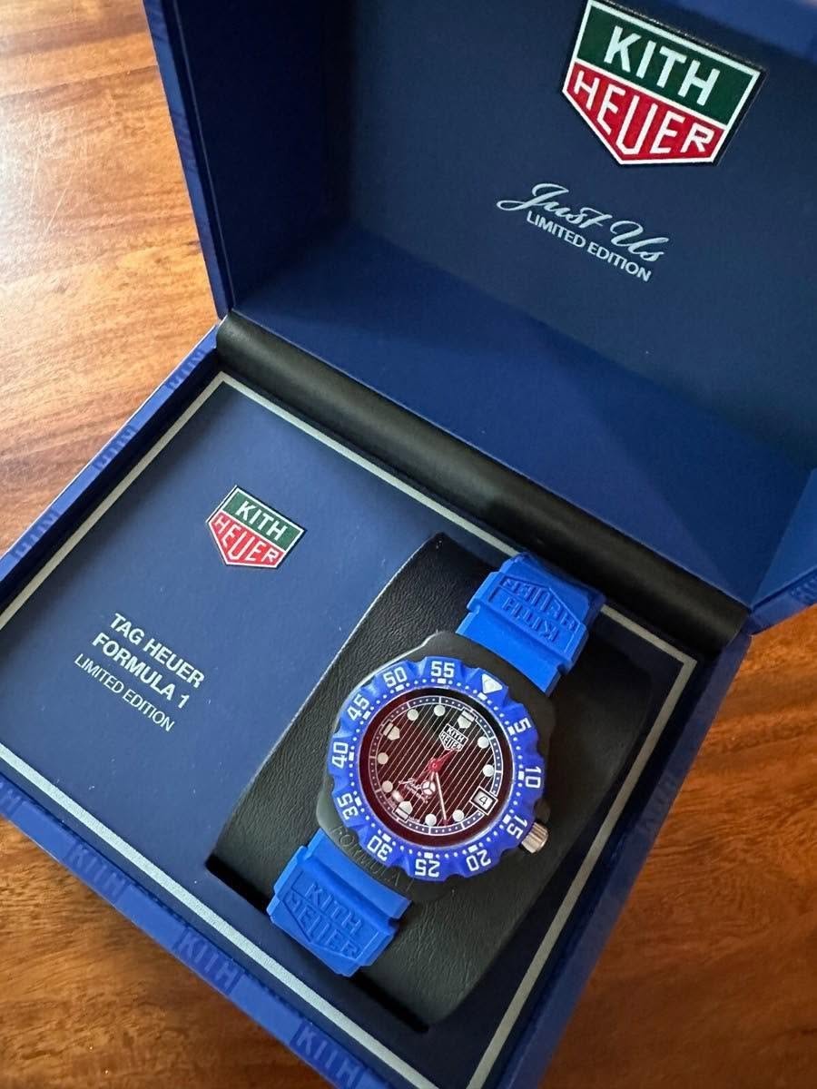 May be an image of digital watch and text that says 'HEIIER KITH Tиb LIMITED EDITION ELIER KITH LIMITED FORMULA1 FORMU TAG HEUER EDITION 1 PILISI ากออ 55 5 KA BELER LKINH 4 15 20'