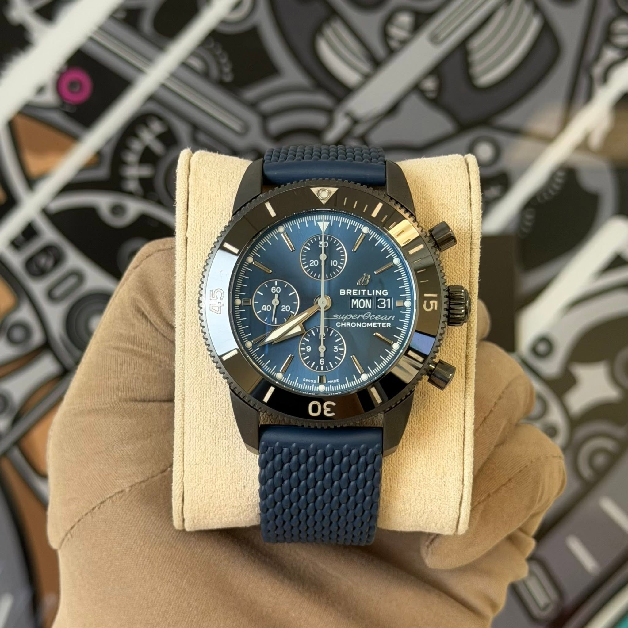 May be an image of wrist watch and text