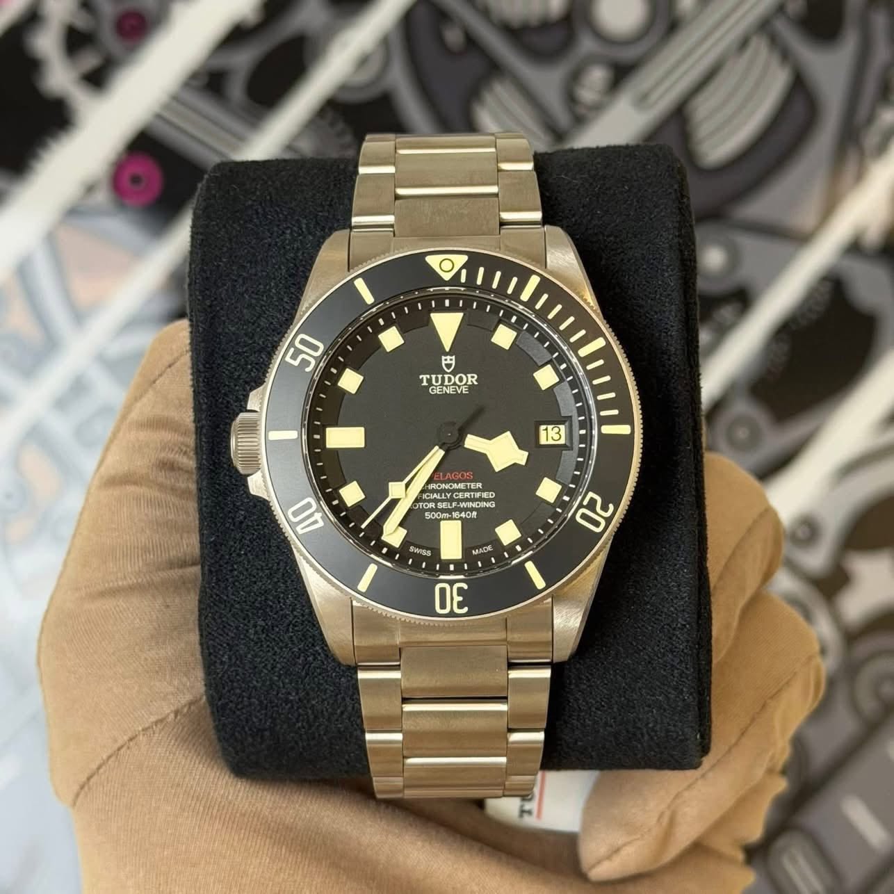 May be an image of wrist watch and text