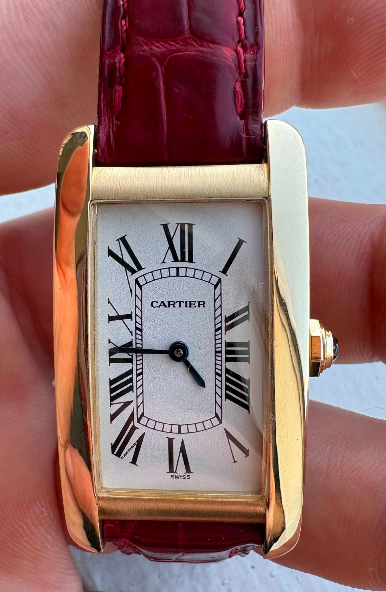 May be an image of wrist watch and text