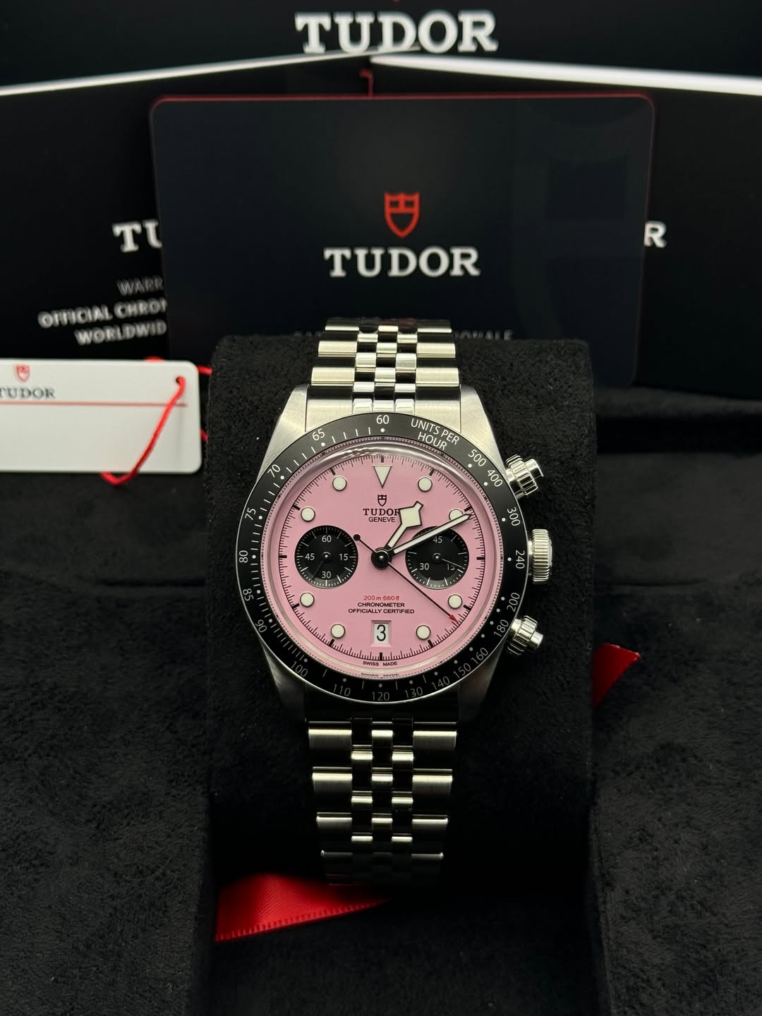 May be an image of wrist watch and text