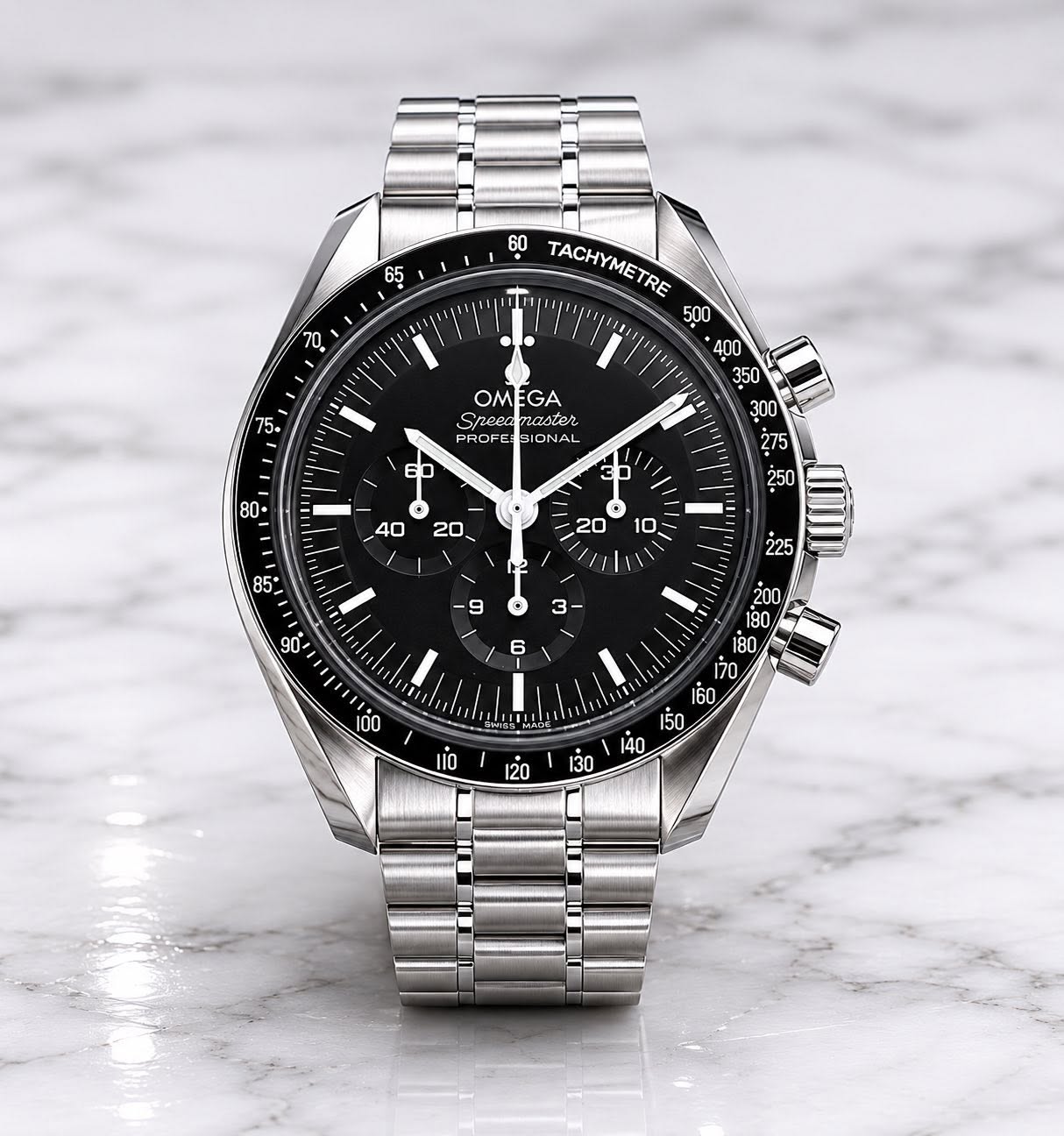 May be an image of wrist watch and text that says '65 שד ויןיי 15 60 TACHYMETRE ACHYMETRE OMEGA EGA OM Syeea Sneet neeTa zster アカ PROF IONAL - o !! 20 40'