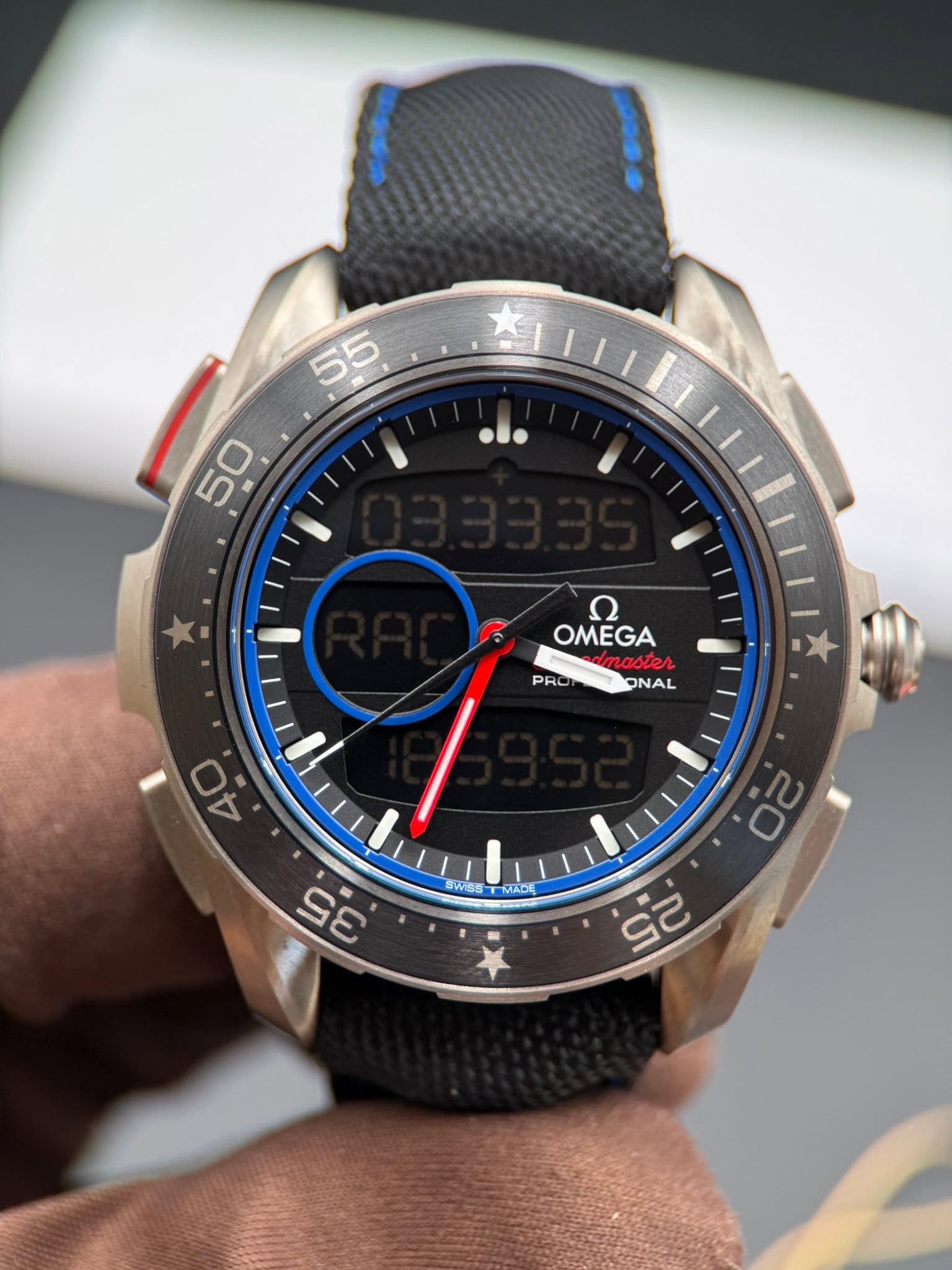 May be an image of digital watch and text