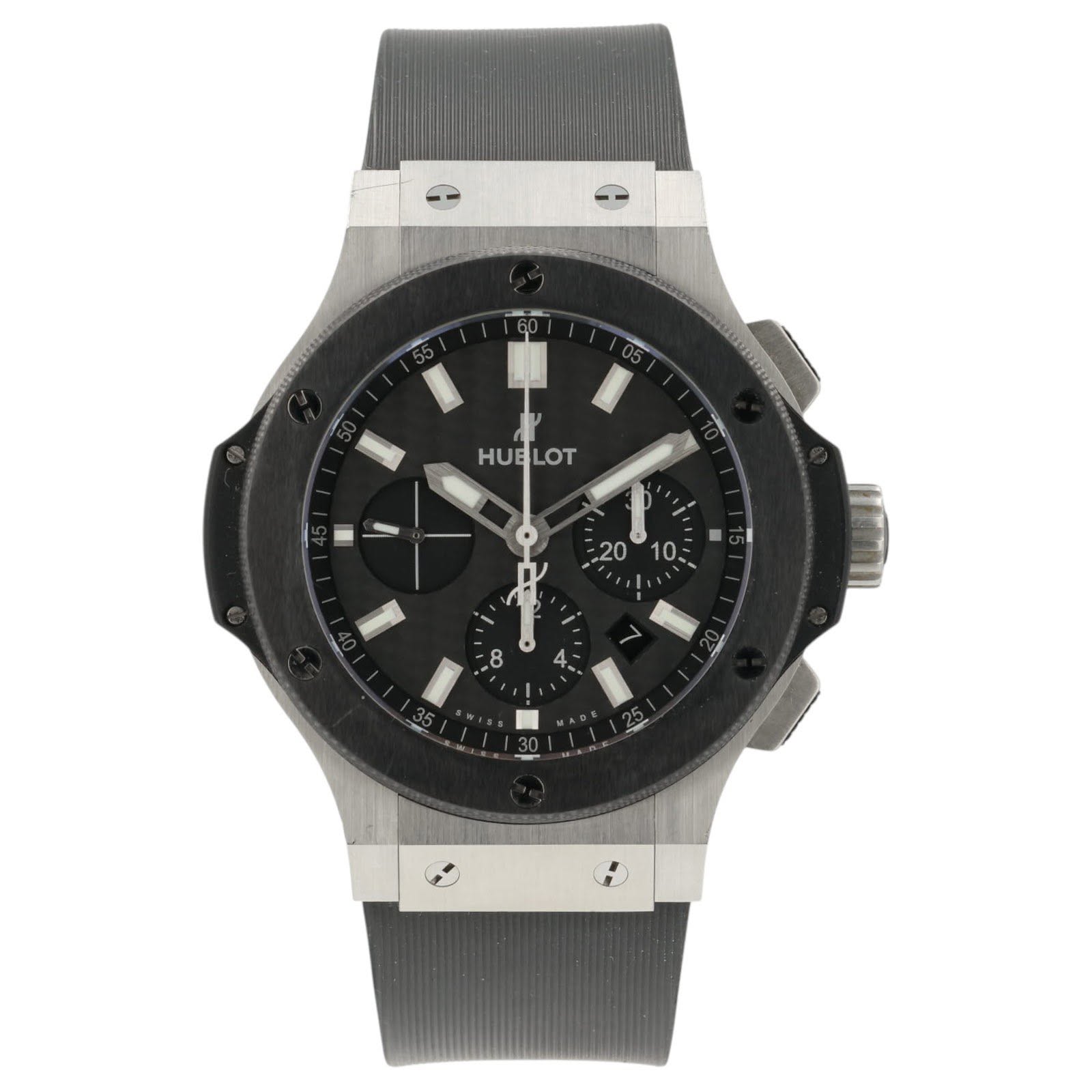 May be an image of wrist watch and text that says 'HUBLOT HUE LOT -20 10-'