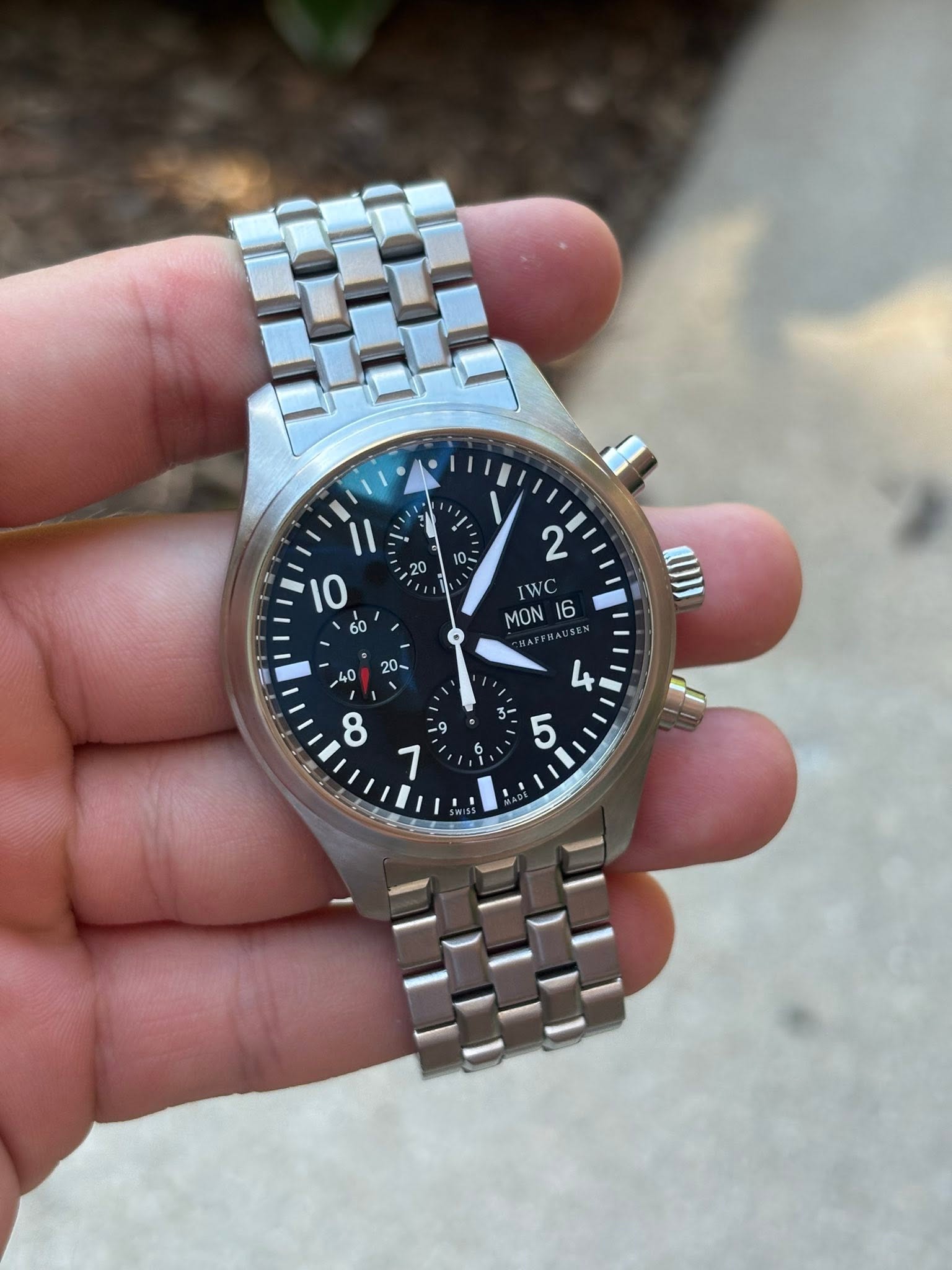 May be an image of wrist watch