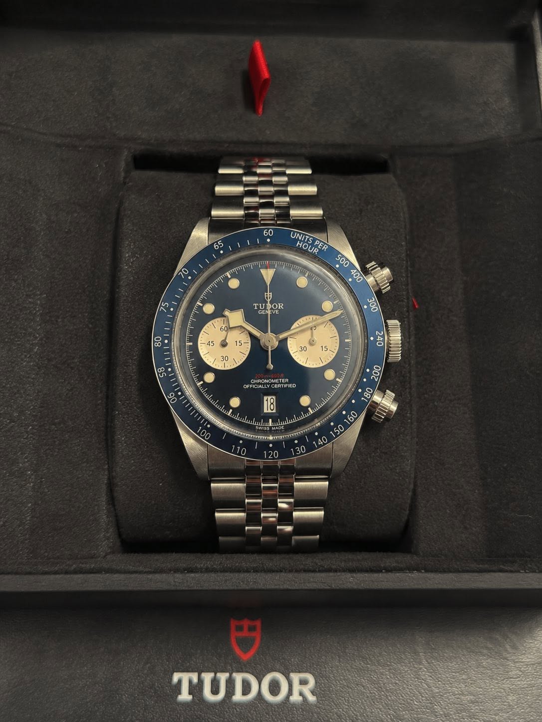 May be an image of wrist watch and text that says '70 UNITS HOUR መት። ማማ TUI TUDOR OR 75 سال 6 60 O 45 15 ማጣ Hum 300 240 東草肉3刀 TUDOR'